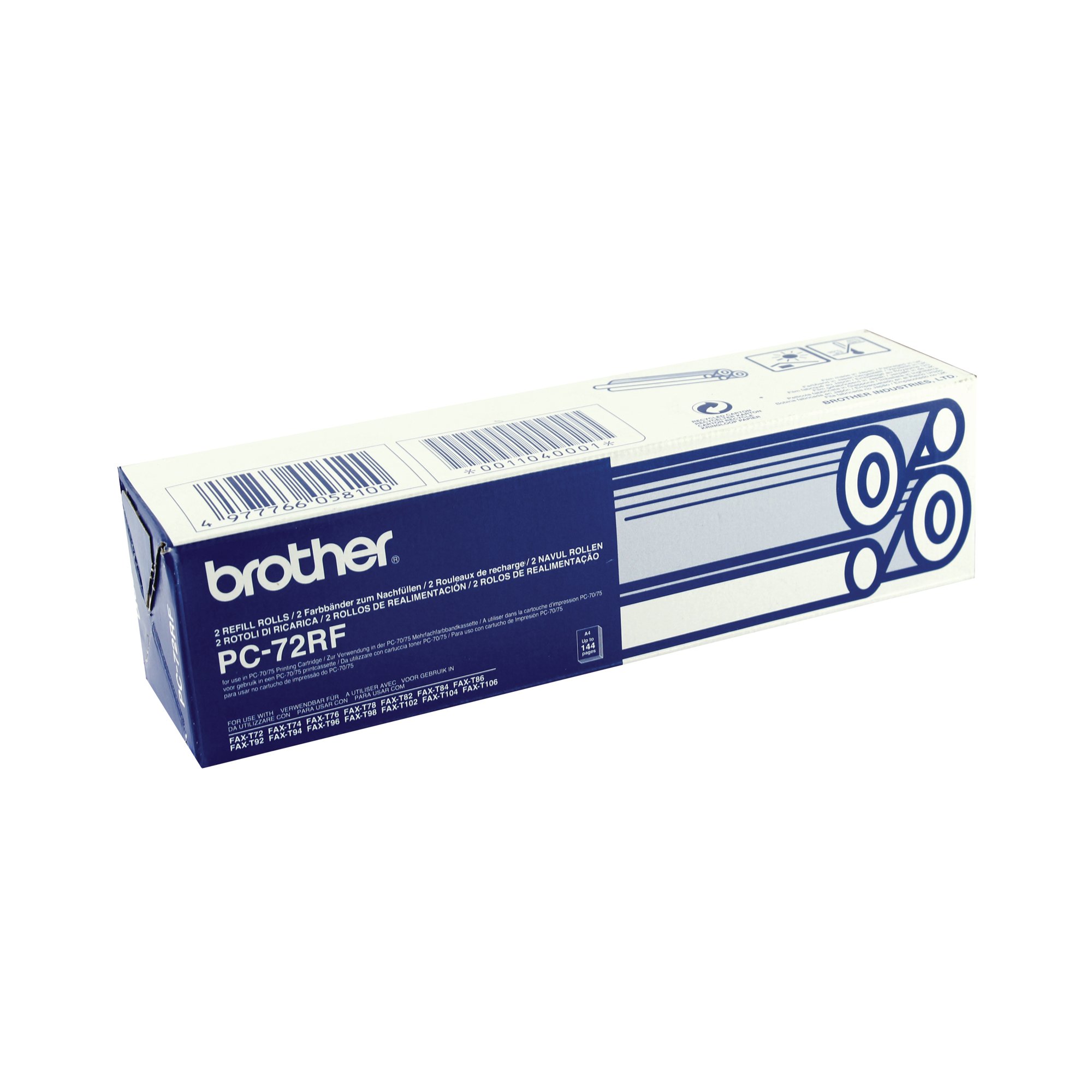 BROTHER PC-304RF TRANSF INK RIB PK2