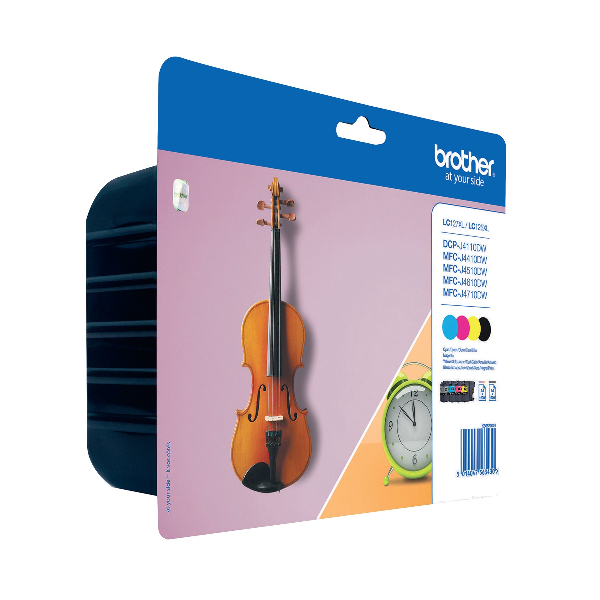 BROTHER LC127XL INK CART HY CMYK