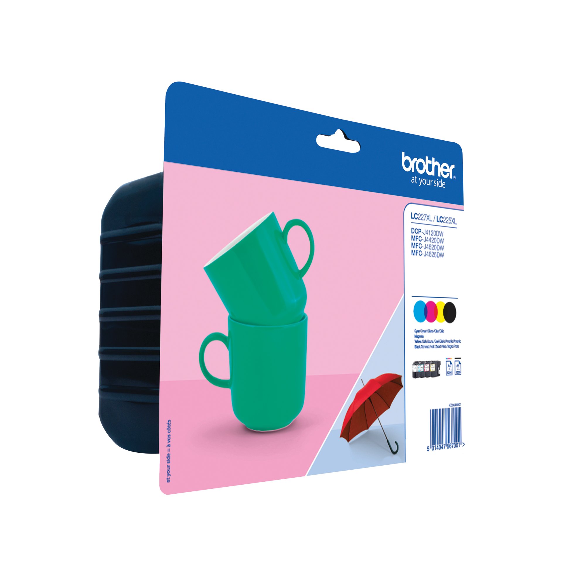 BROTHER LC227XL INK CART HY MPK CMYK