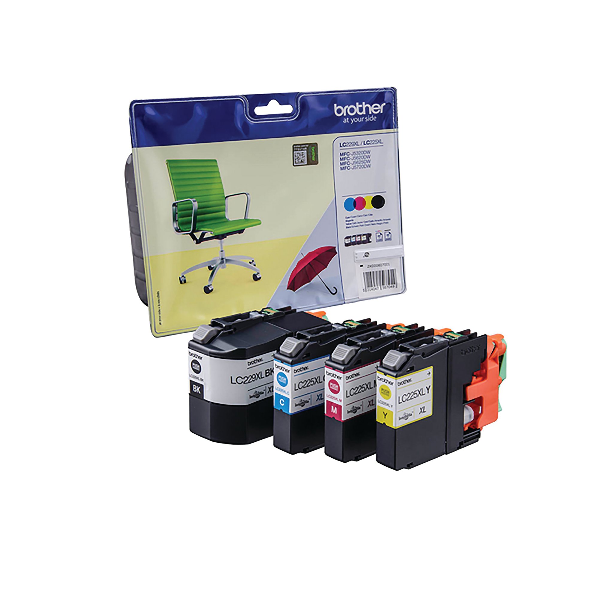 BROTHER LC229XL INK CART HY MPK CMYK