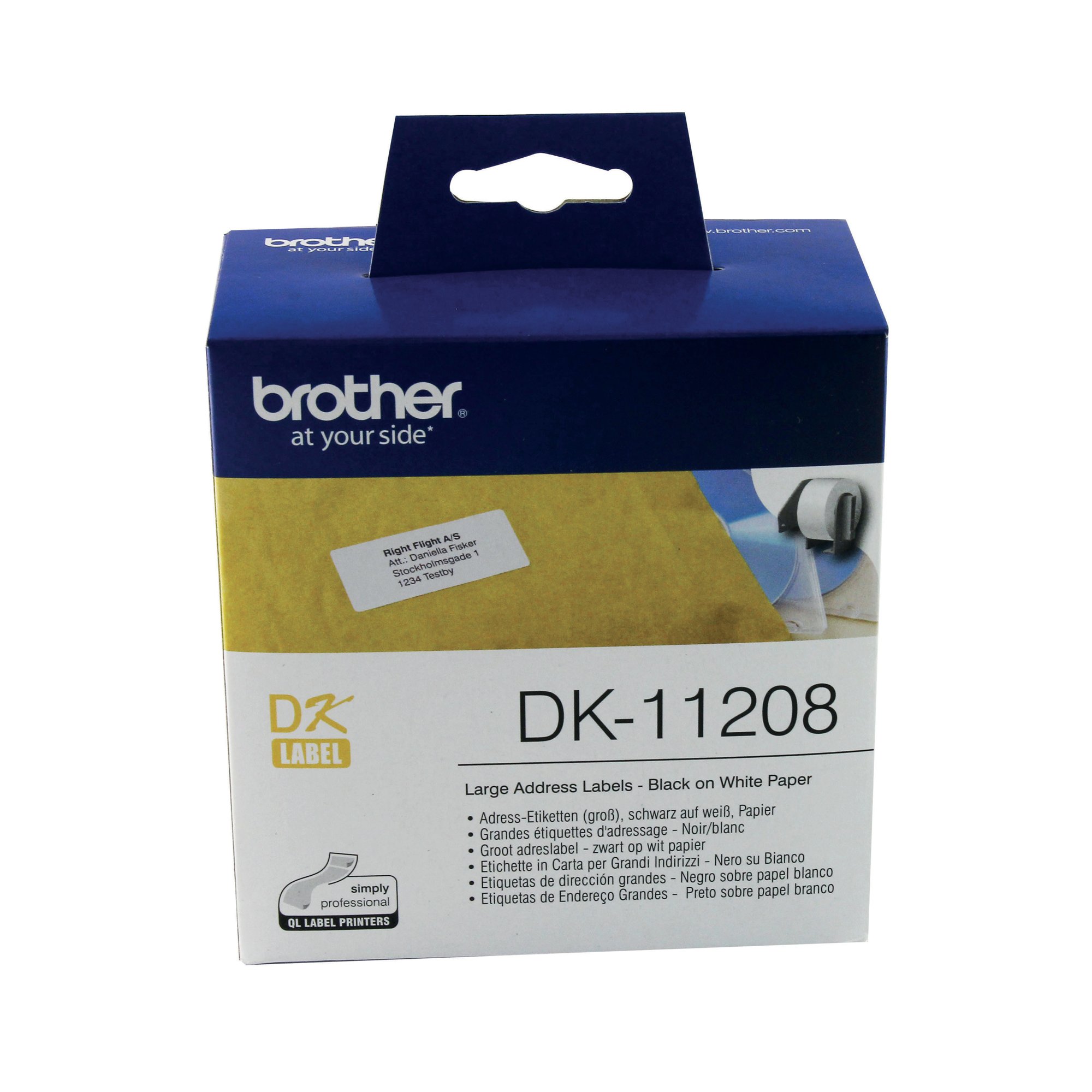 BROTHER LARGE ADDRESS LABEL PK400