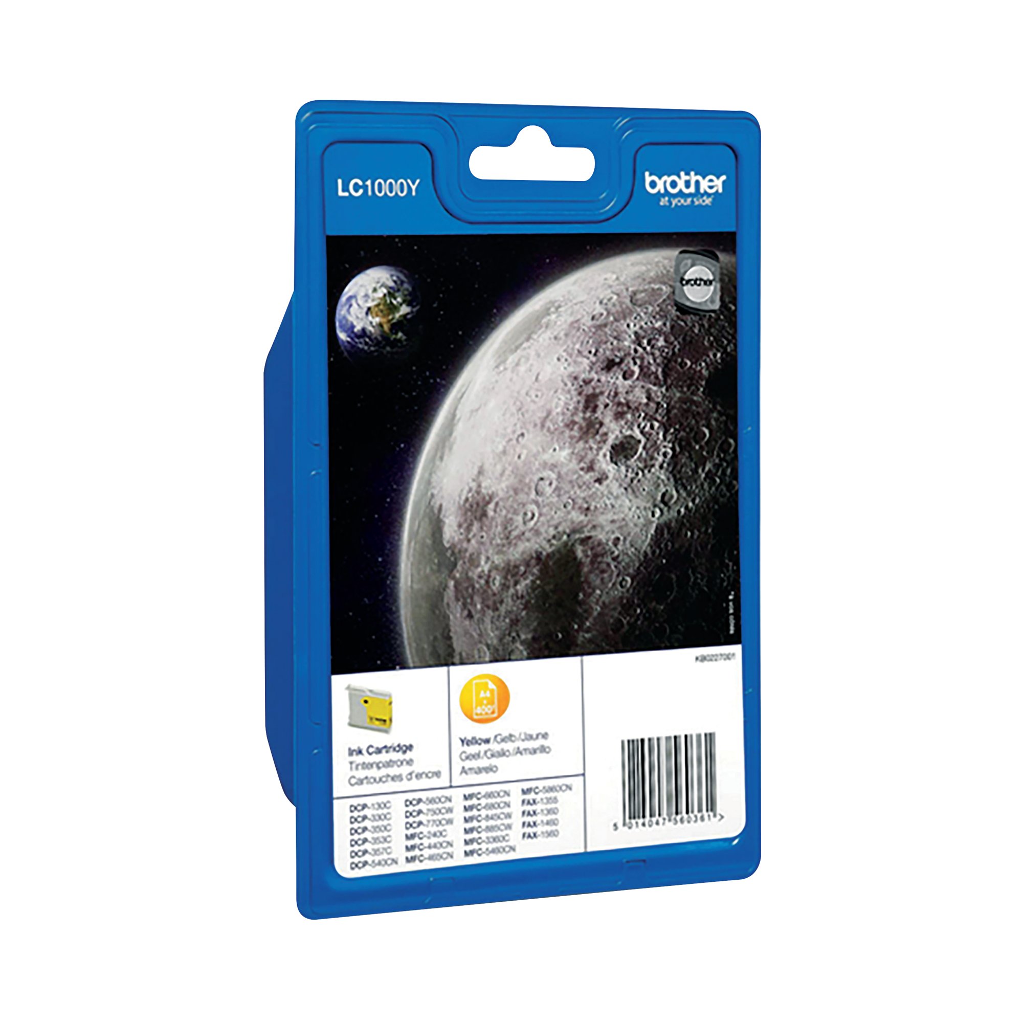 BROTHER LC1000Y INK CARTRIDGE YELLOW