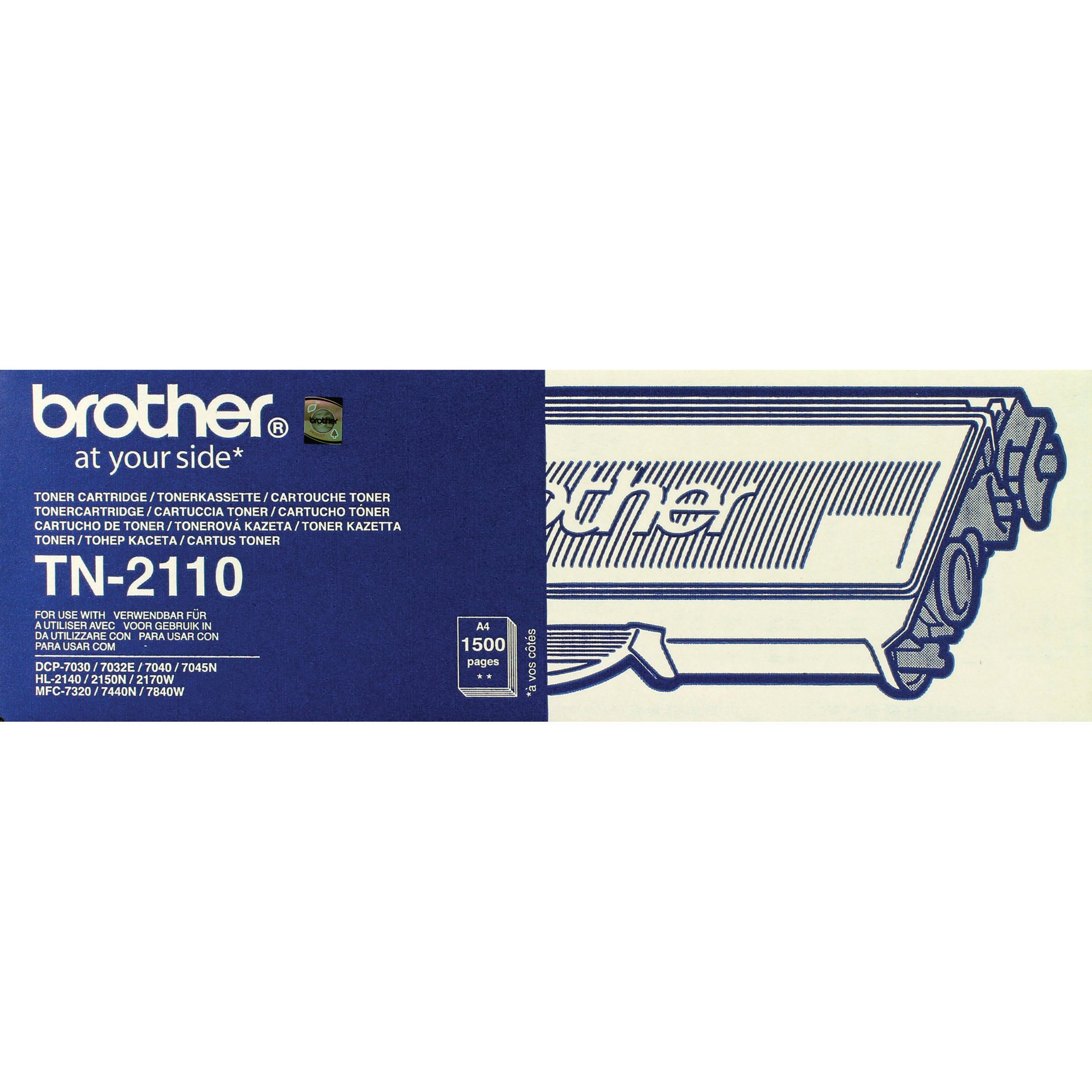 BROTHER TN-2110 TONER CARTRIDGE BLK