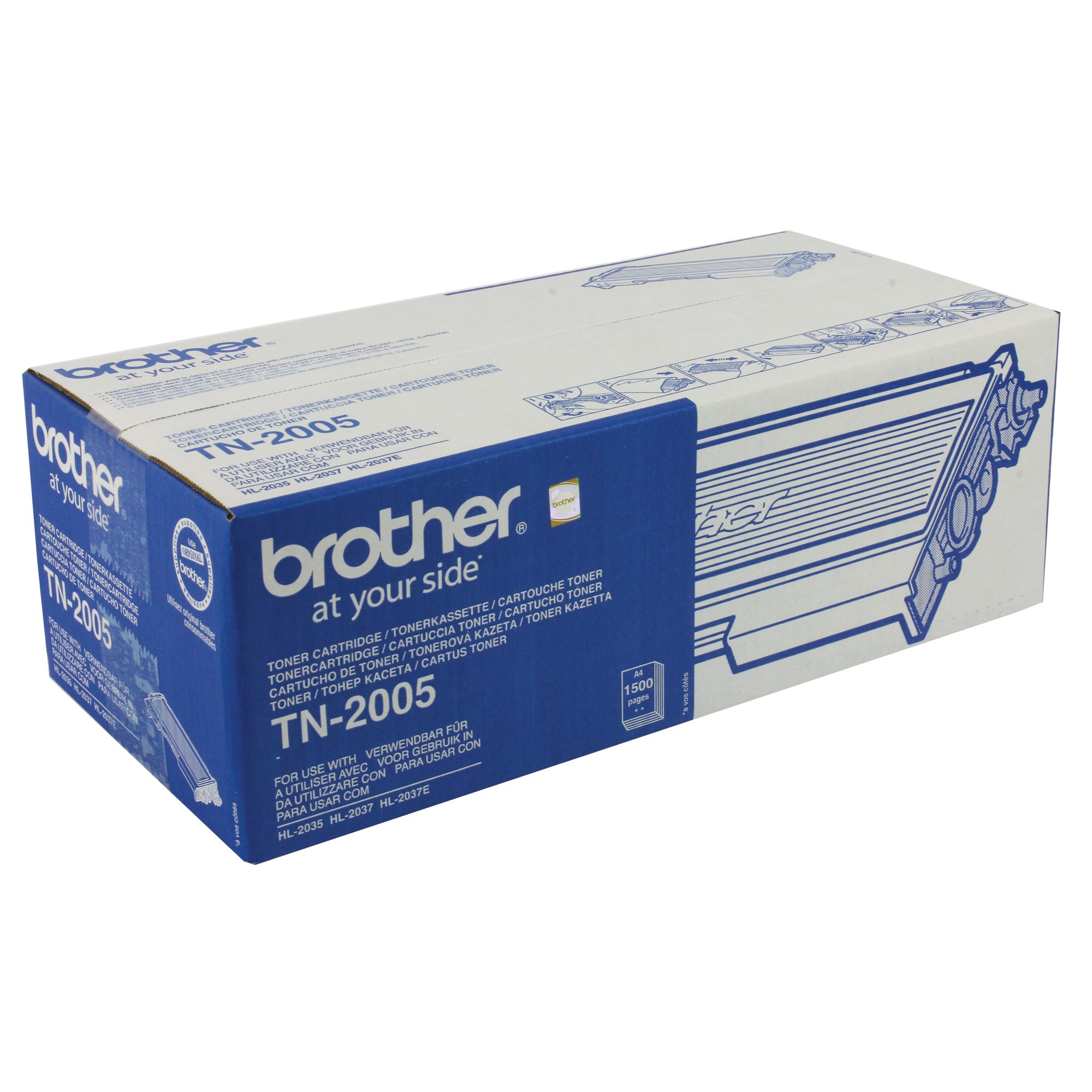 BROTHER TN-2005 TONER CARTRIDGE BLK