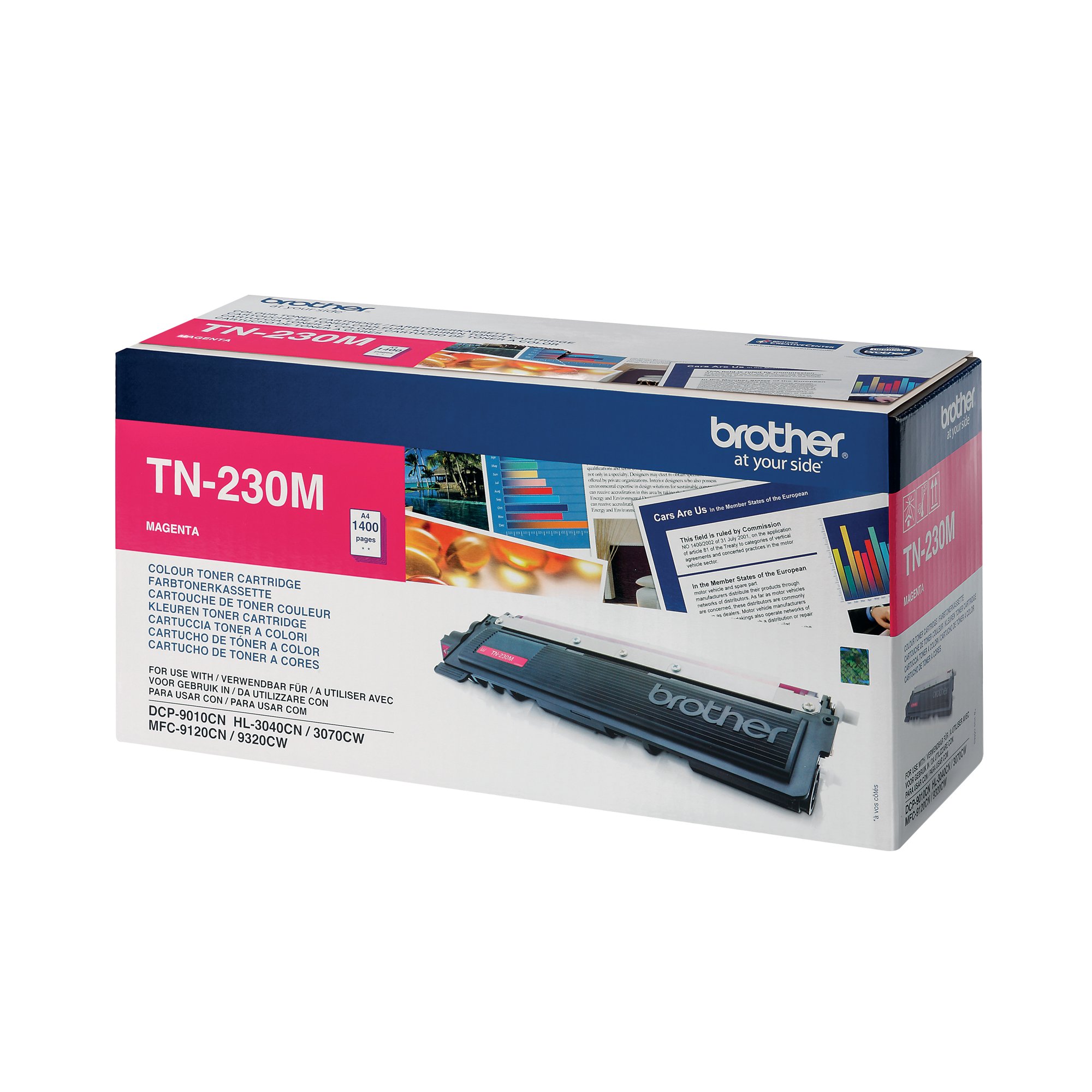 BROTHER TN-230M TONER CART MAGENTA