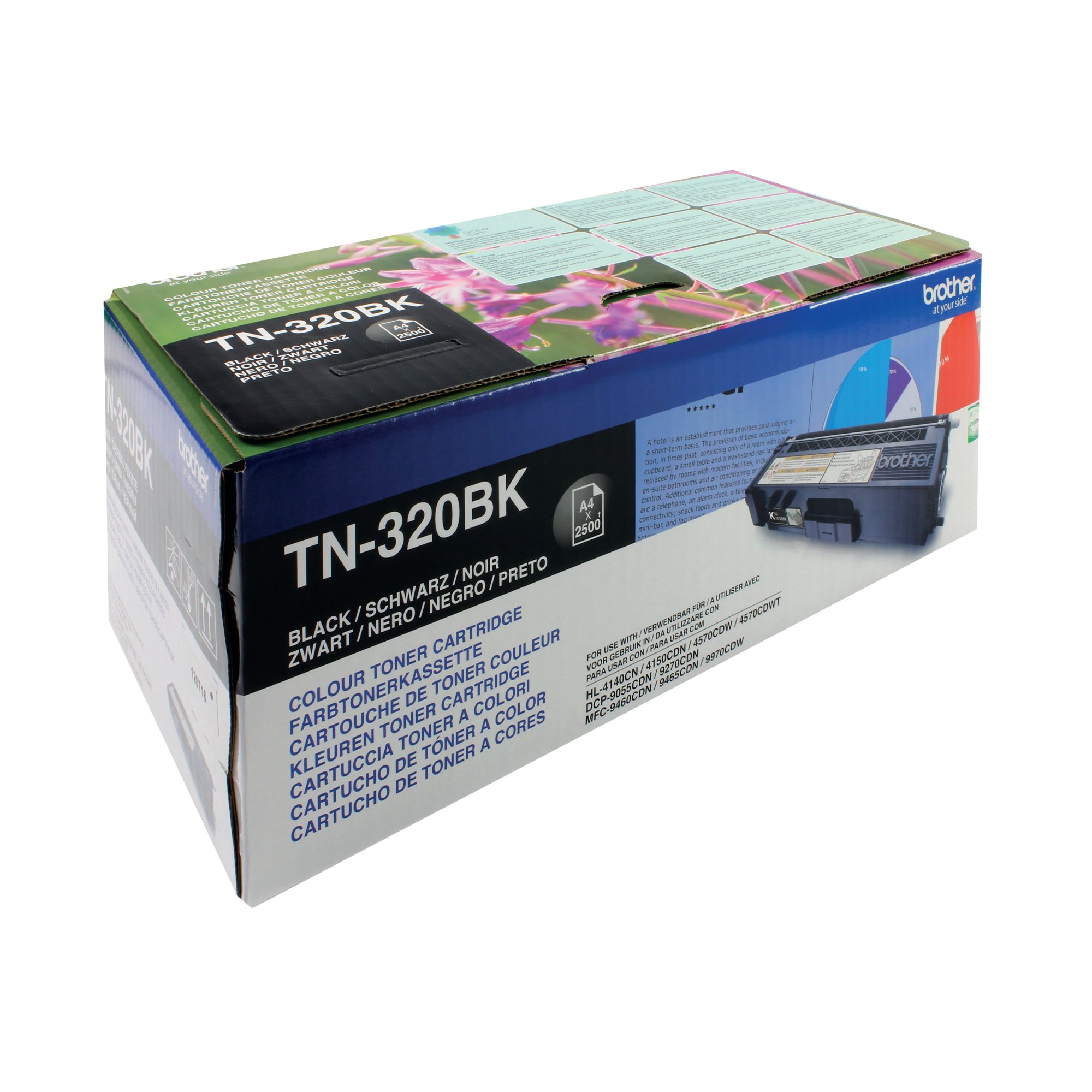 BROTHER TN-320BK TONER CARTRIDGE BLK