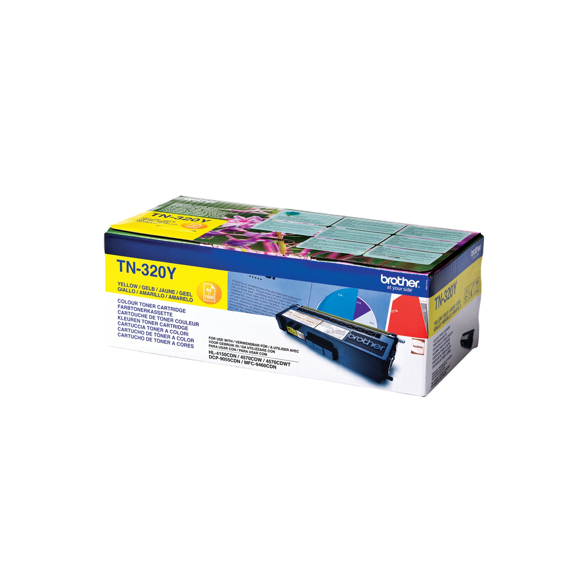 BROTHER TN-320Y TONER CARTRIDGE YLW