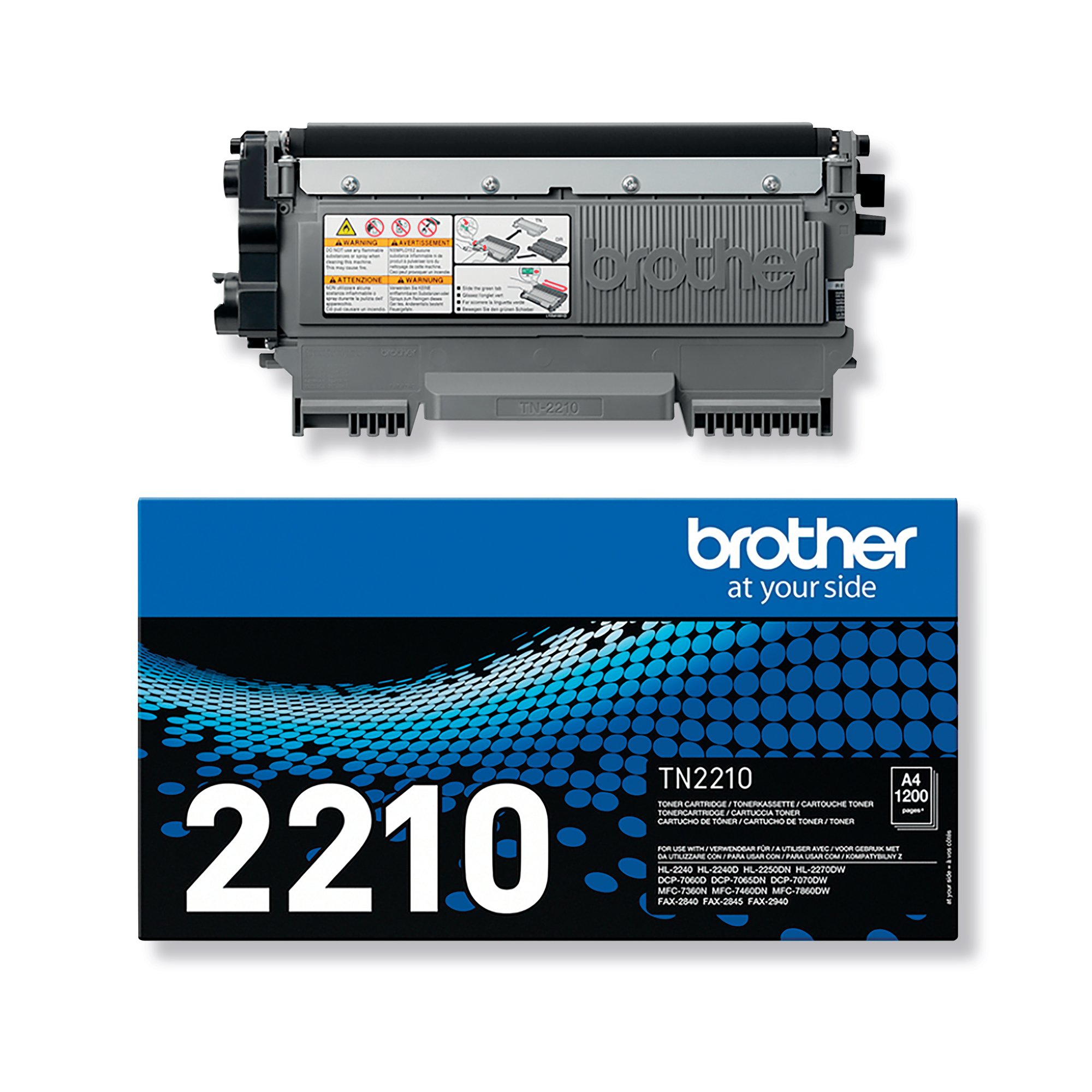 BROTHER TN-2210 TONER CARTRIDGE BLK