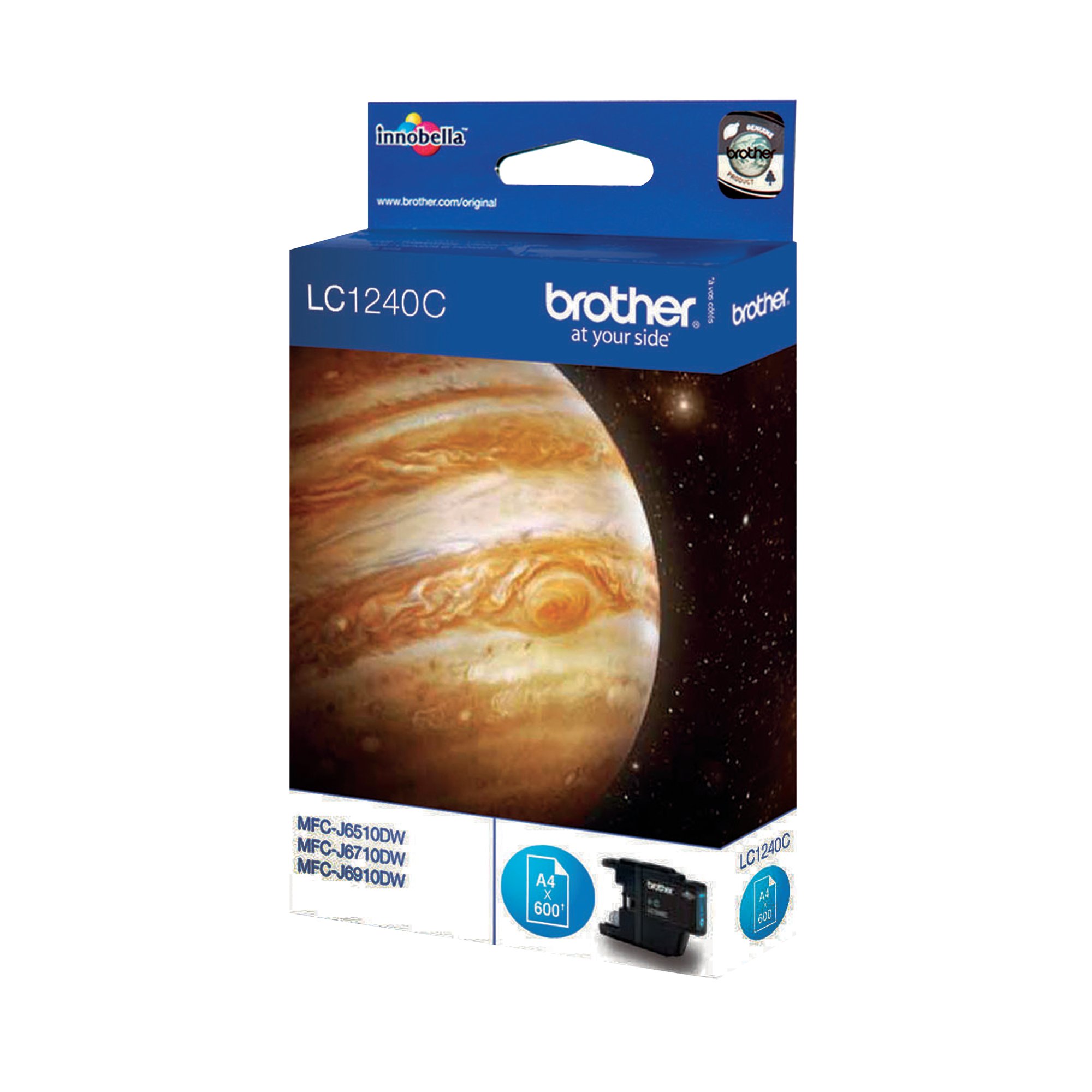 BROTHER LC1240C INK CARTRIDGE CYAN