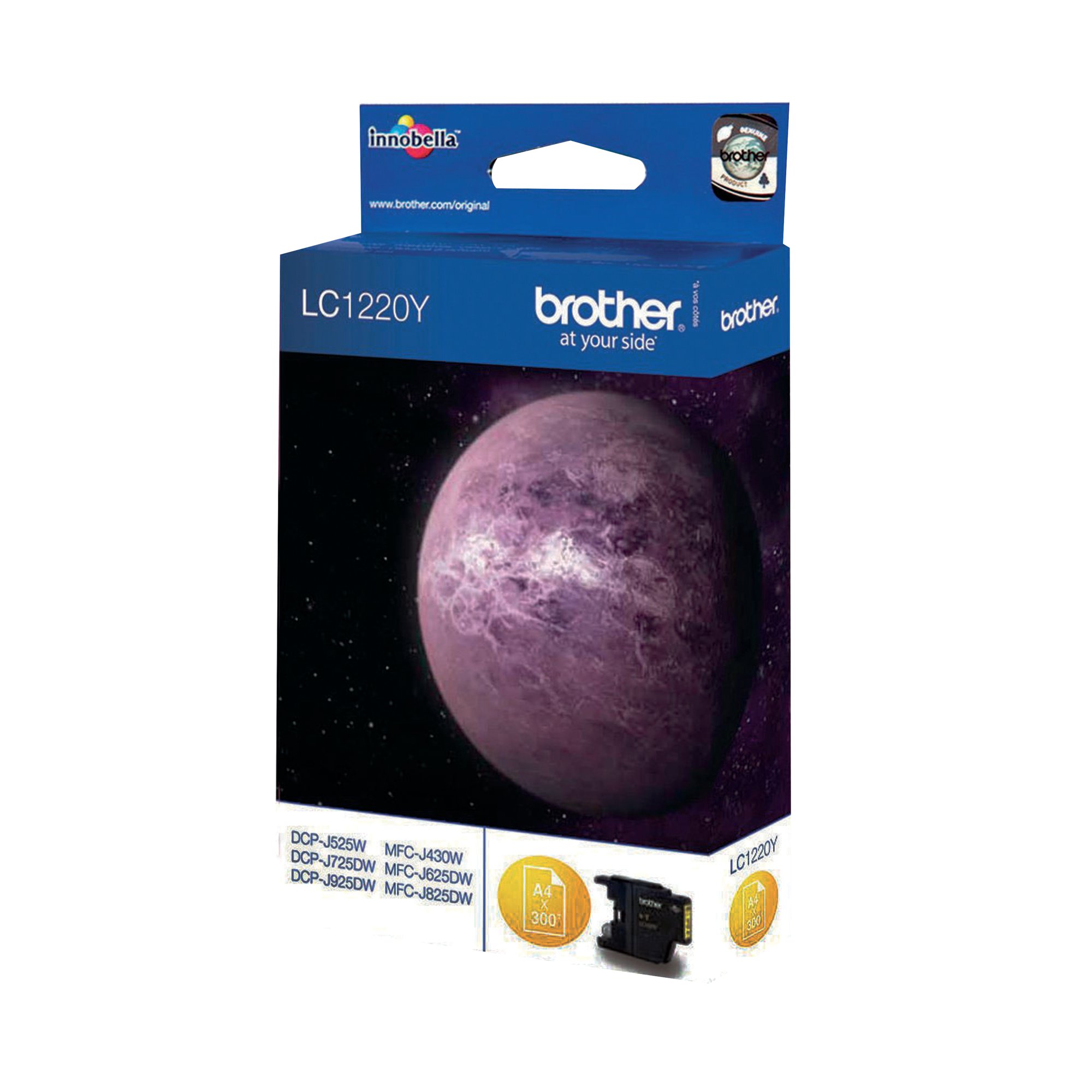 BROTHER LC1220Y INK CARTRIDGE YELLOW