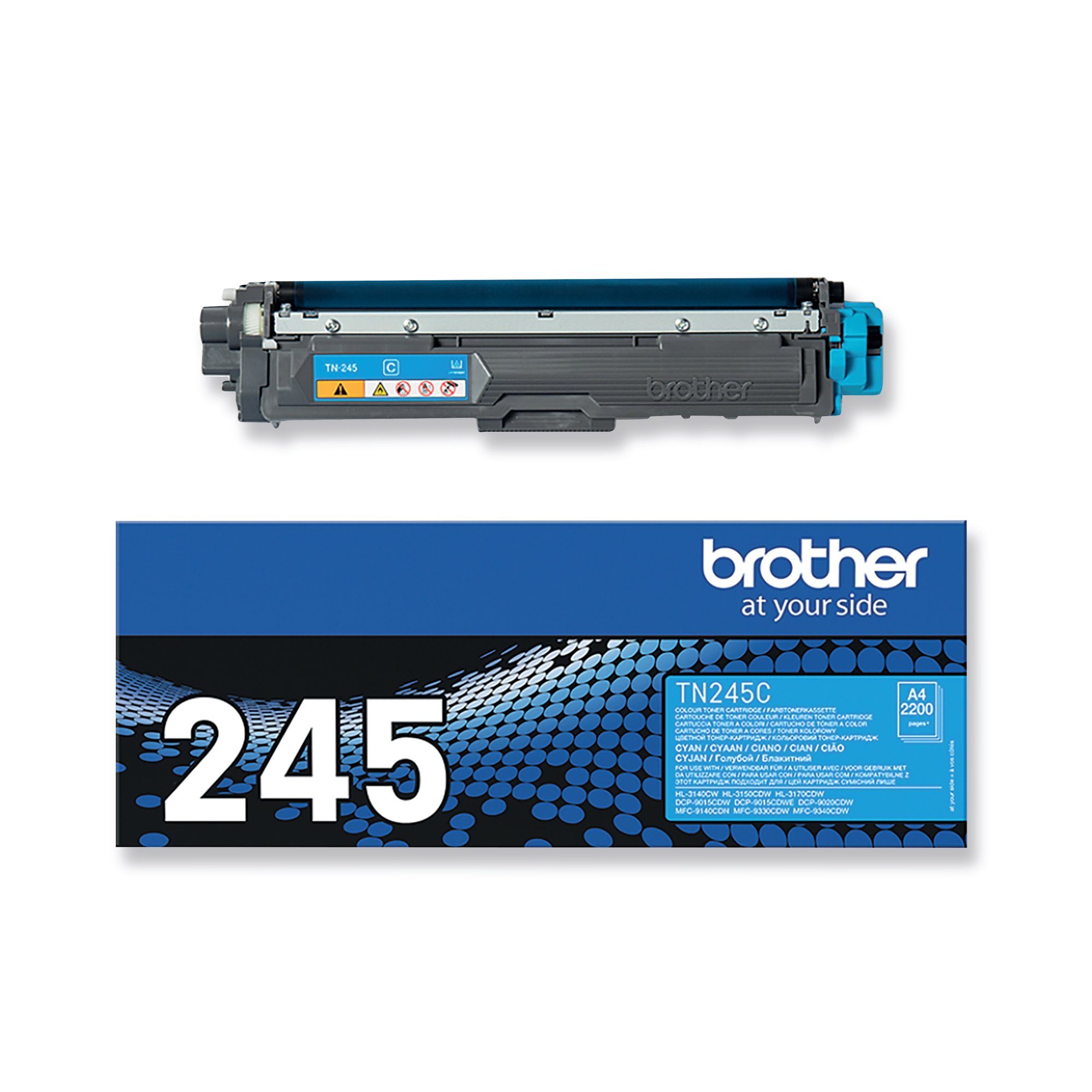BROTHER TN-245C TONER CART HY CYAN