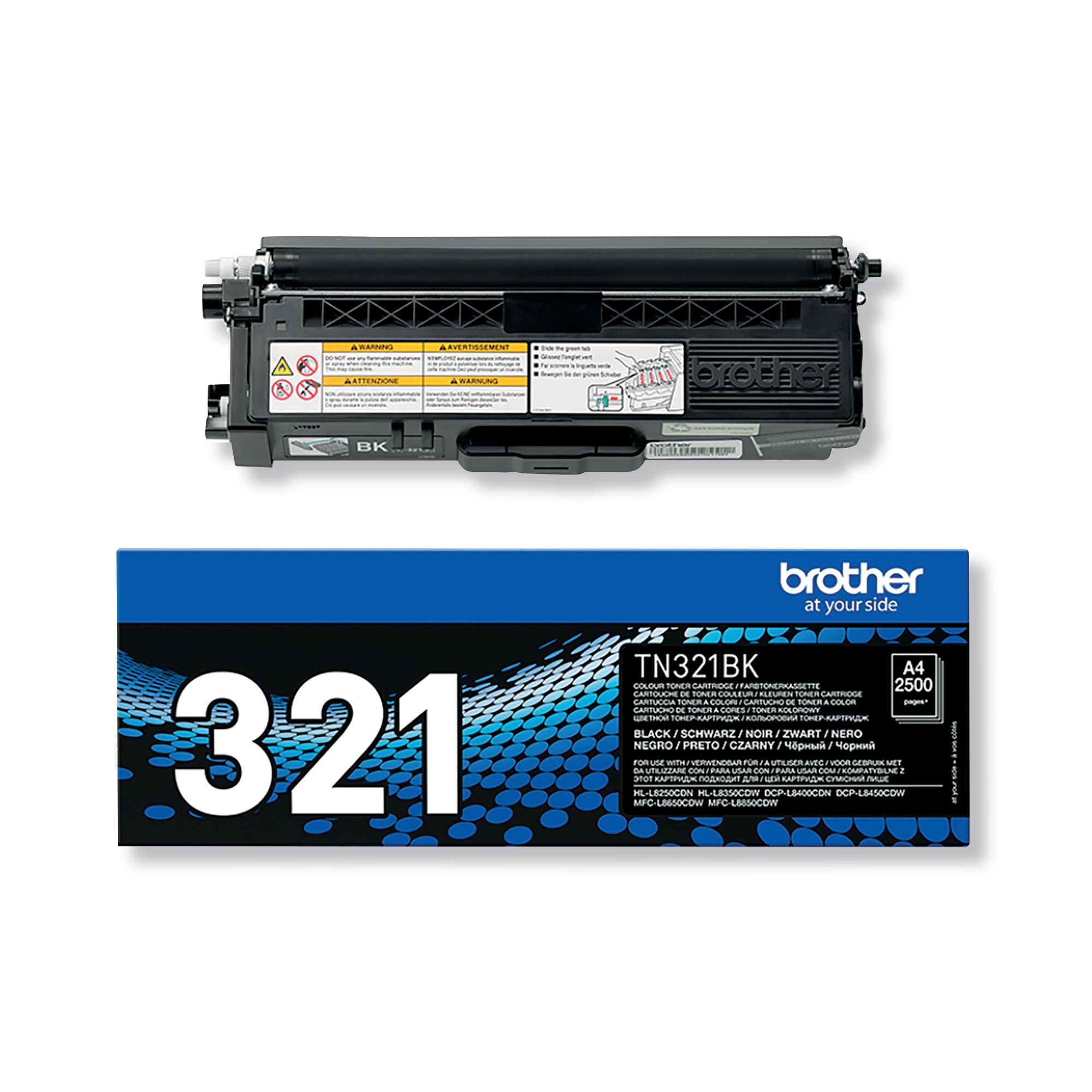 BROTHER TN-321BK TONER CARTRIDGE BLK