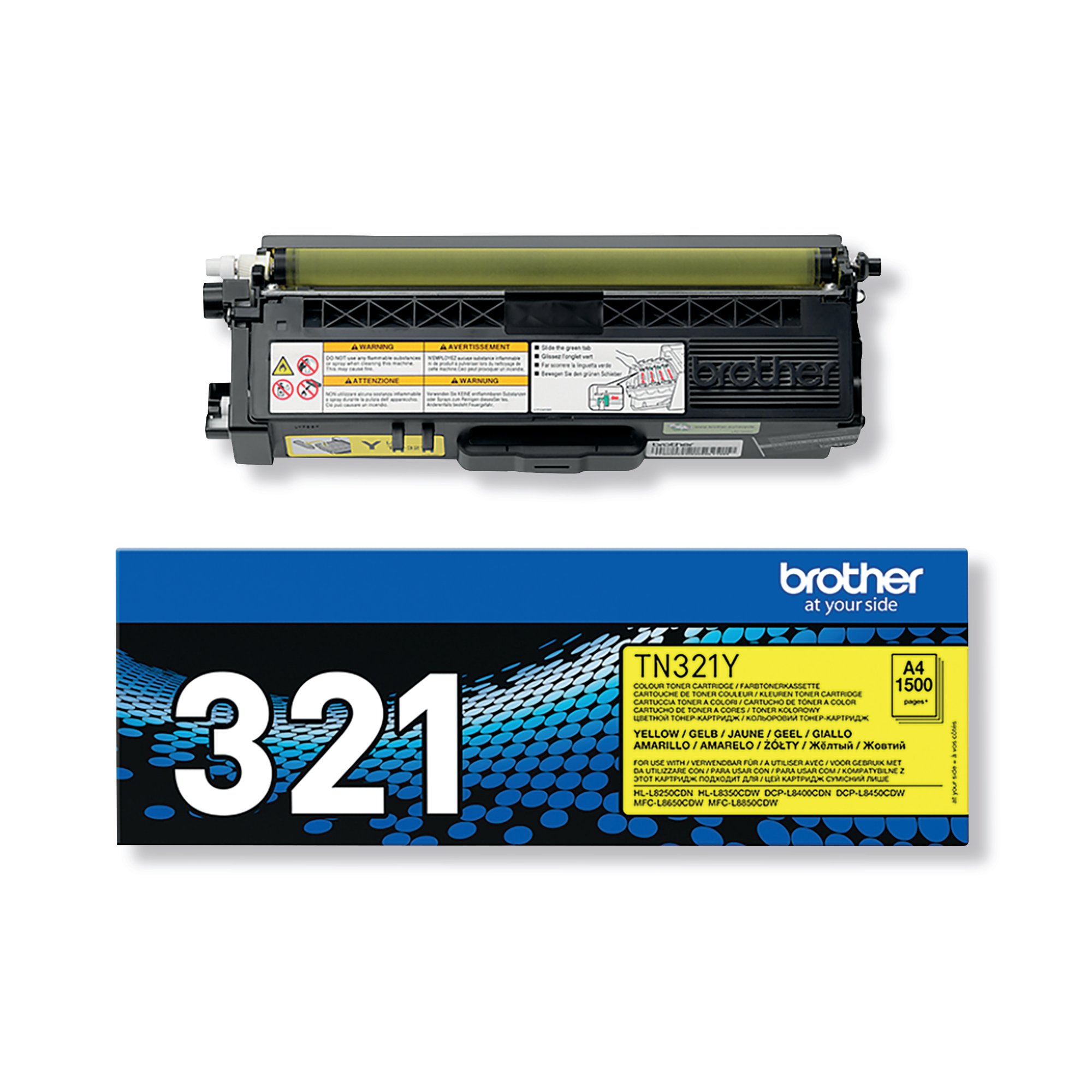 BROTHER TN-321Y TONER CARTRIDGE YLW