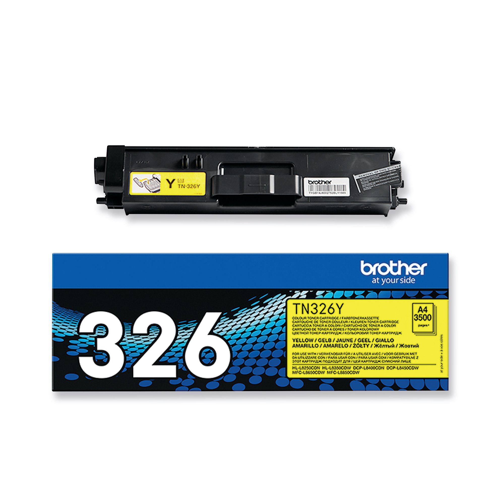 BROTHER TN-326Y TONER CART HY YELLOW