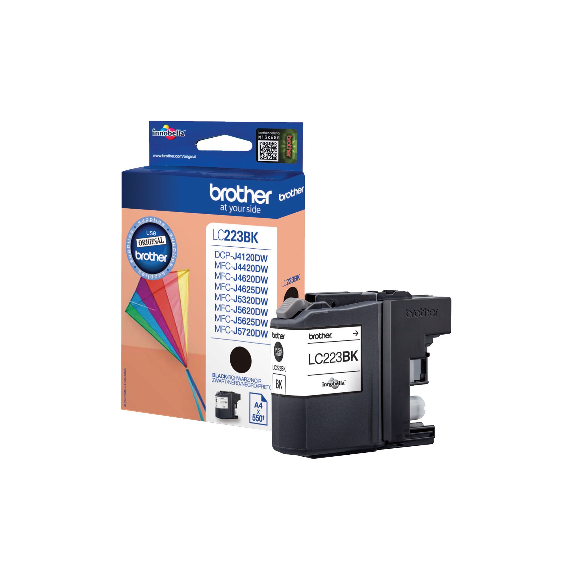BROTHER LC223BK INK CARTRIDGE BLACK