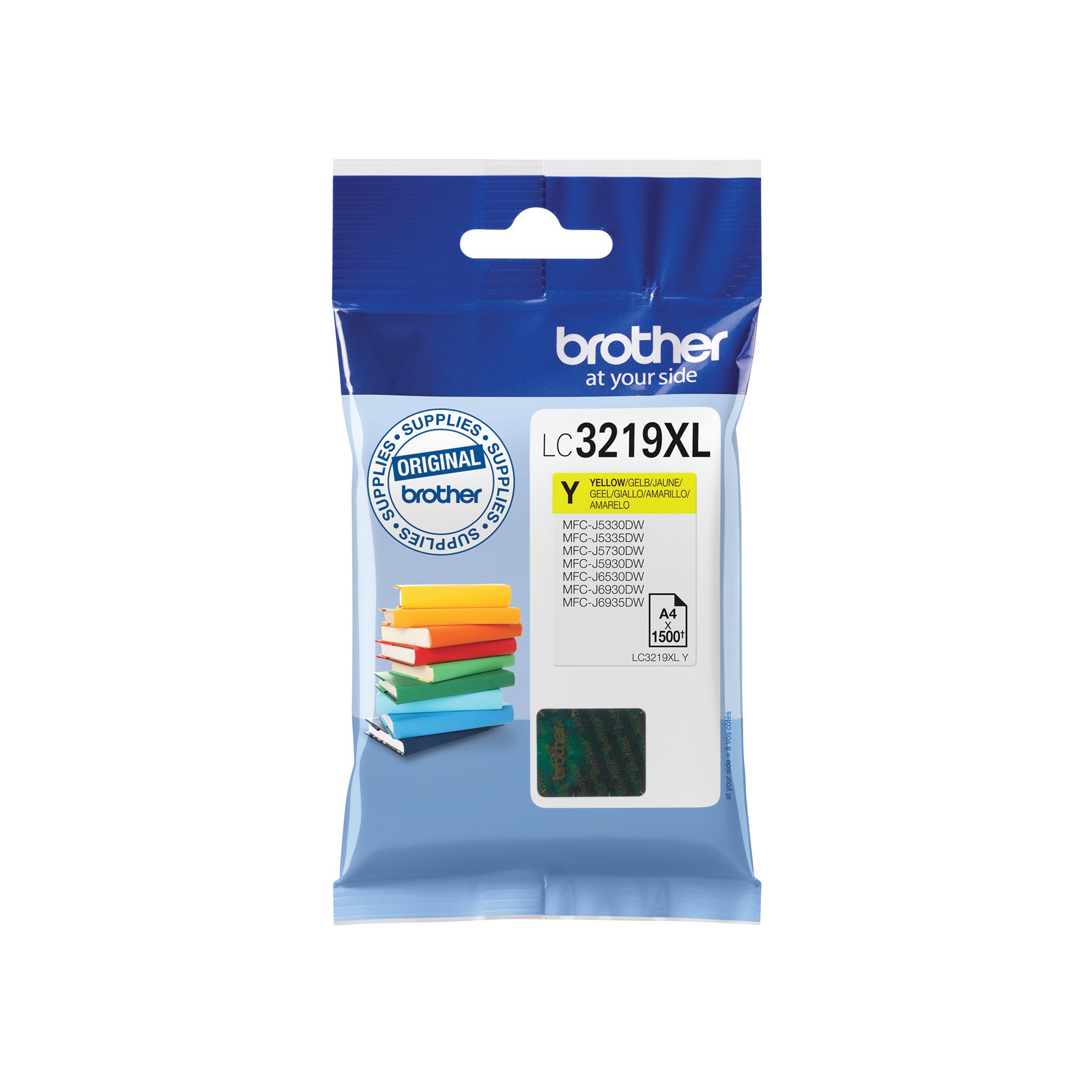 BROTHER LC3219XLY INK CART HY YELLOW