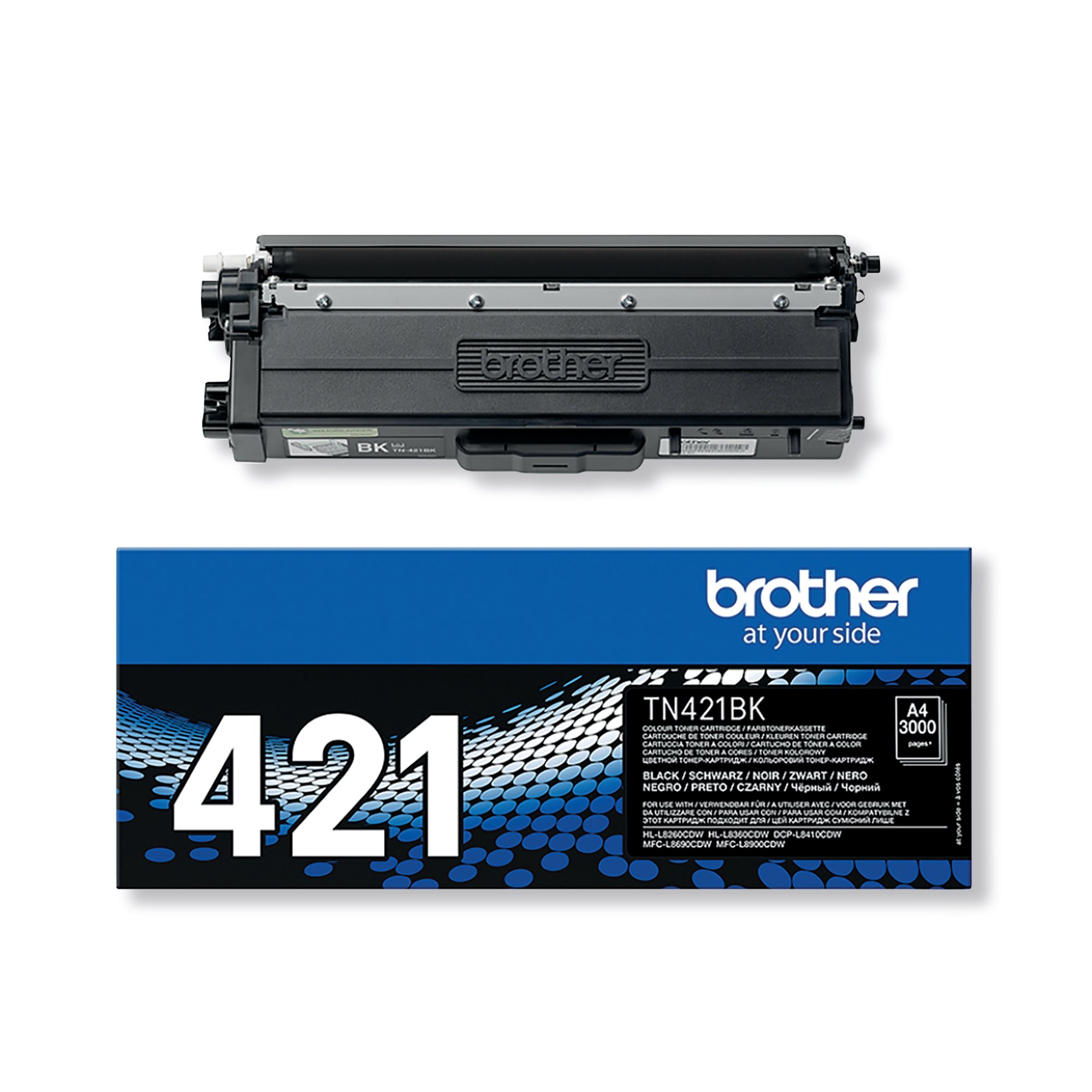 BROTHER TN-421BK TONER CARTRIDGE BLK