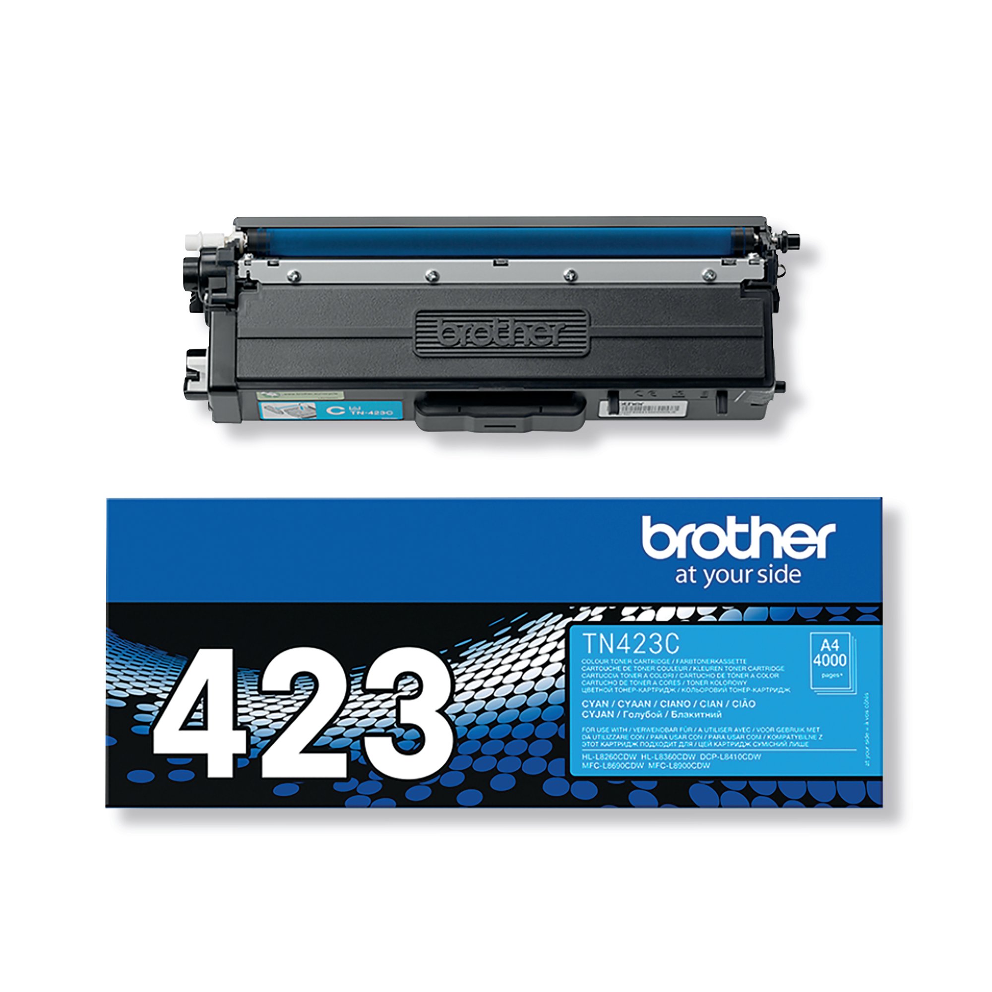 BROTHER TN-423C TONER CART HY CYAN