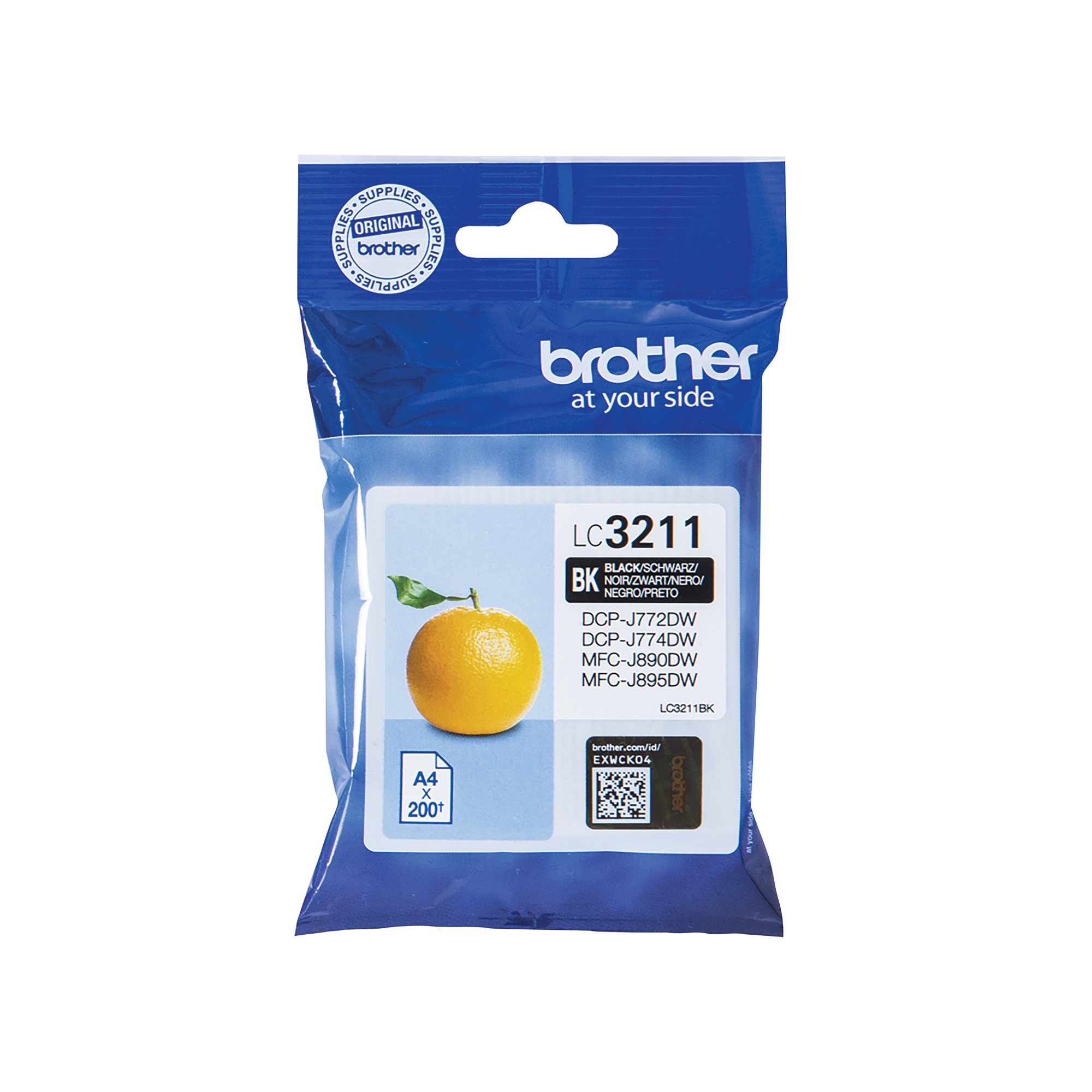 BROTHER LC3211BK INK CART BLACK