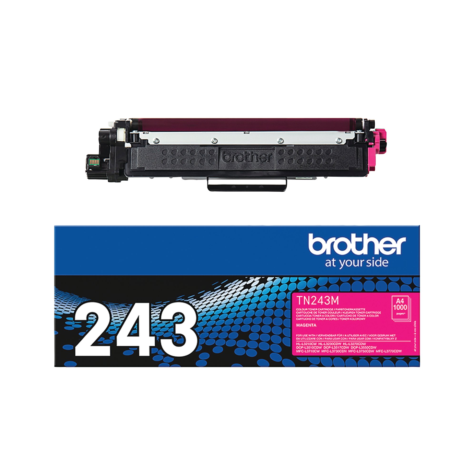 BROTHER TN-243M TONER CART MAGENTA