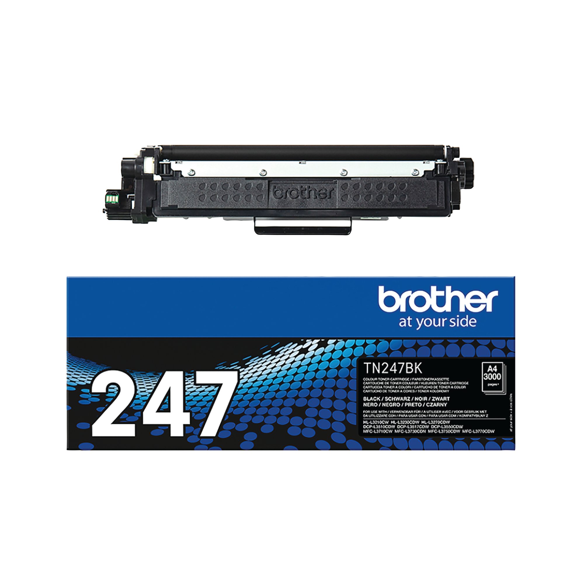 BROTHER TN-247BK TONER CART HY BLACK