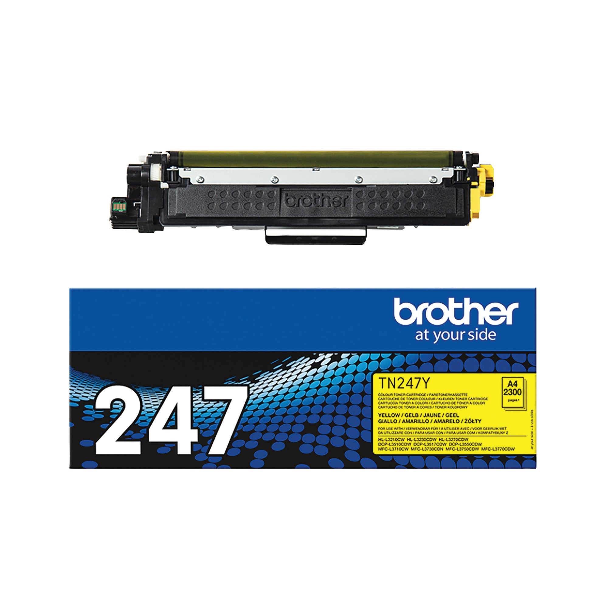 BROTHER TN-247Y TONER CART HY YELLOW