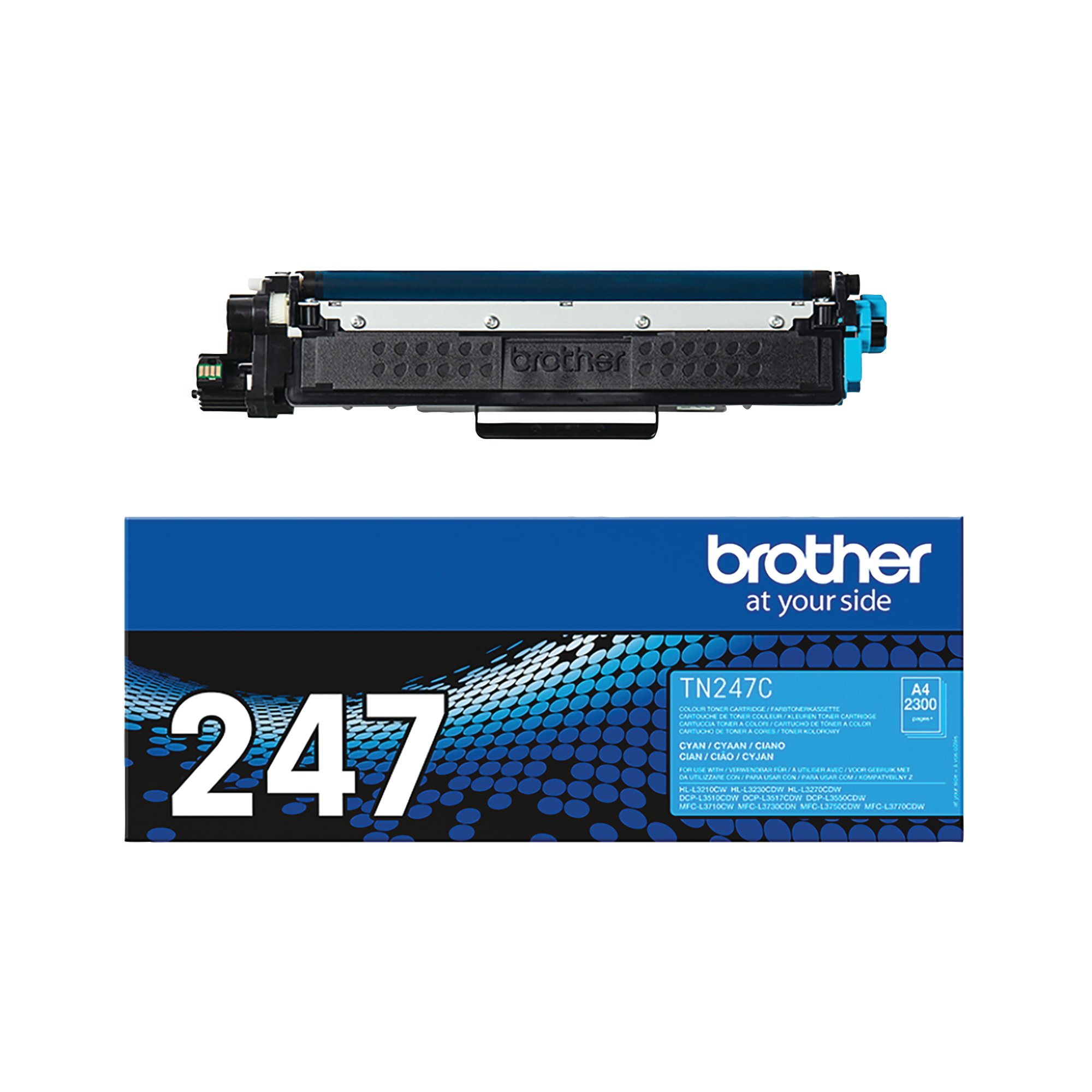 BROTHER TN-247C TONER CART HY CYAN