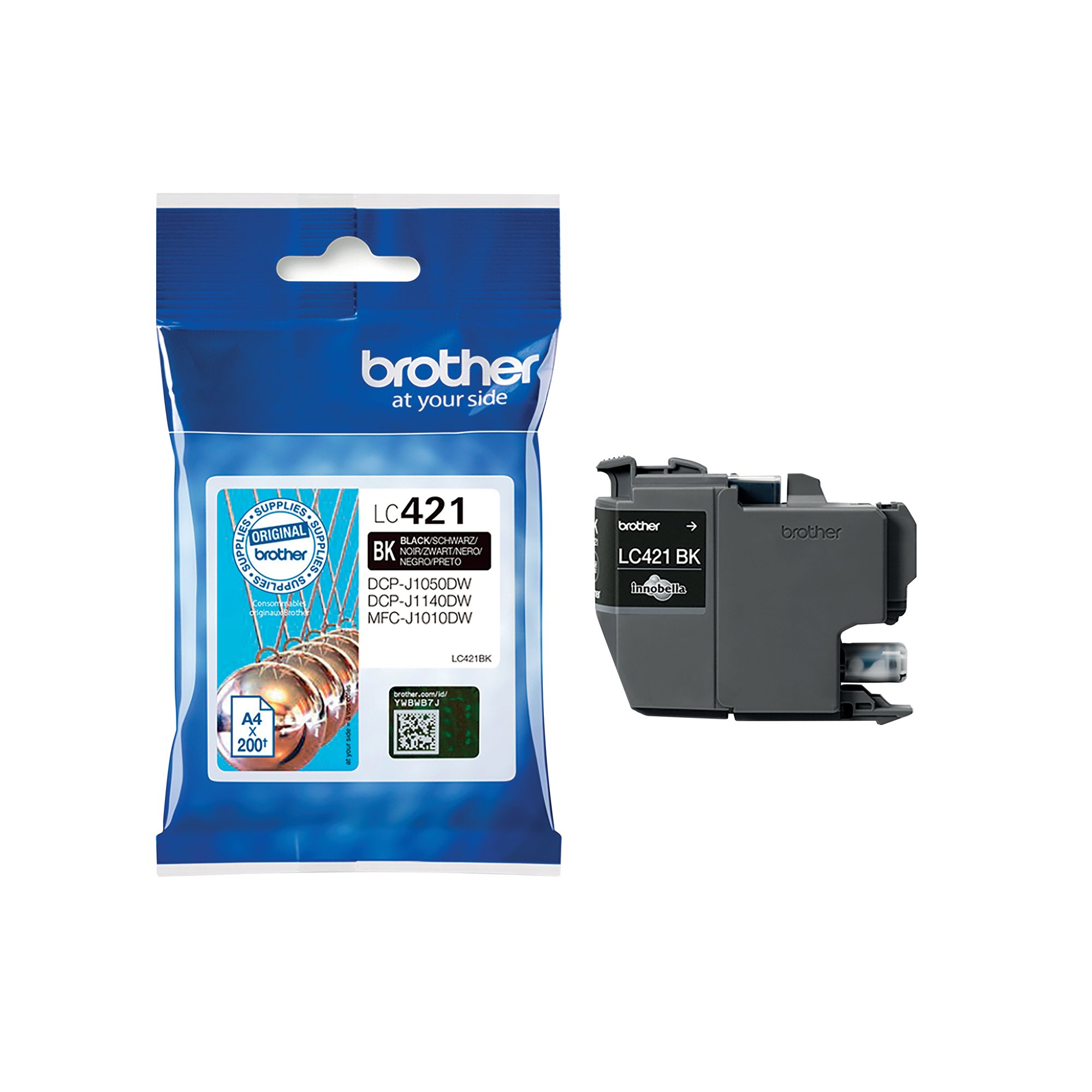 BROTHER LC421BK INK CARTRIDGE BLACK
