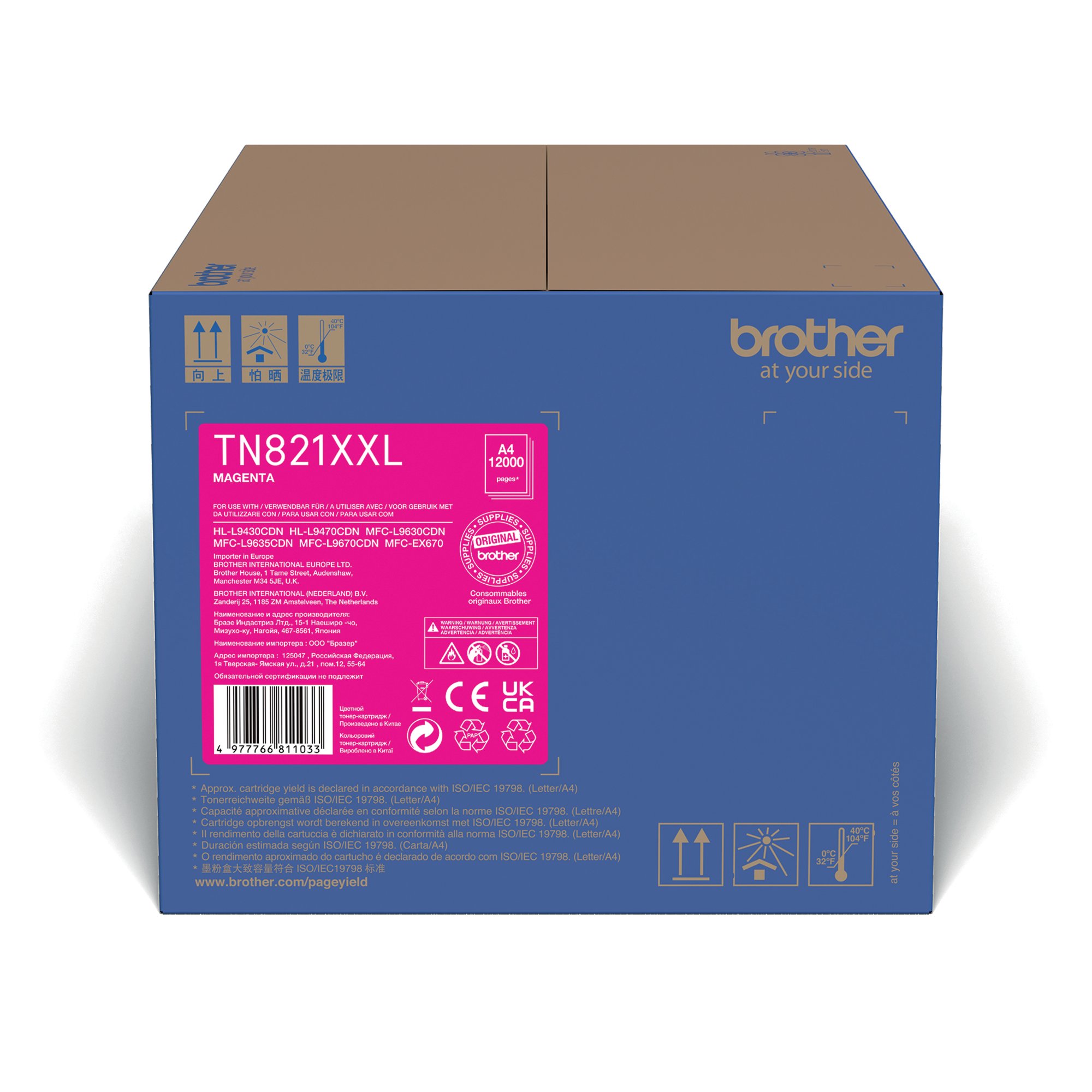 BROTHER TN-821XXLM TNR CART SHY MAG