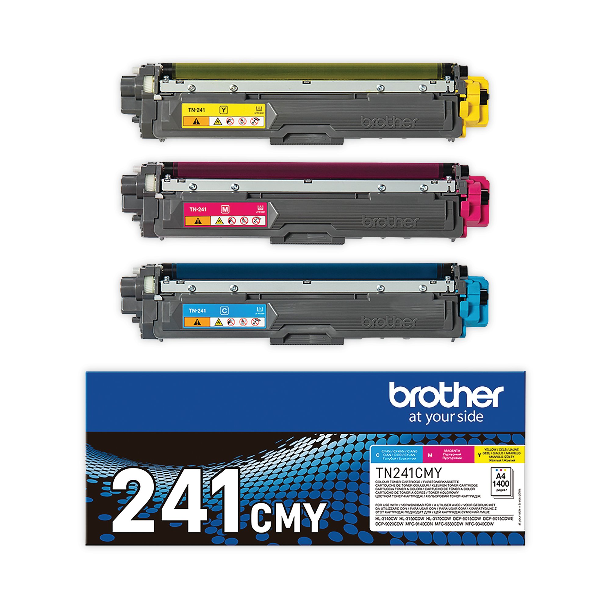 BROTHER TN-241CMY TNR CART PK3 CMY