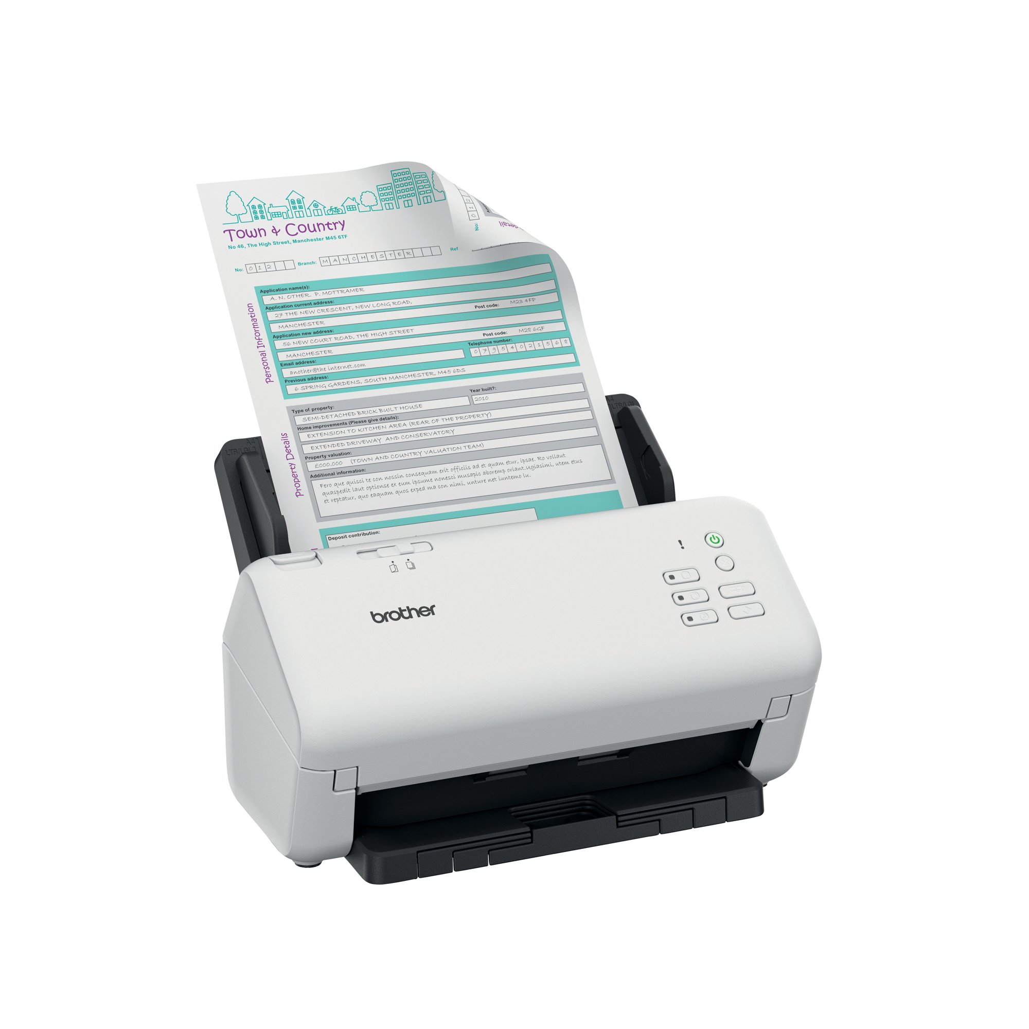 BROTHER ADS-4300N DSKTOP DOC SCANNER