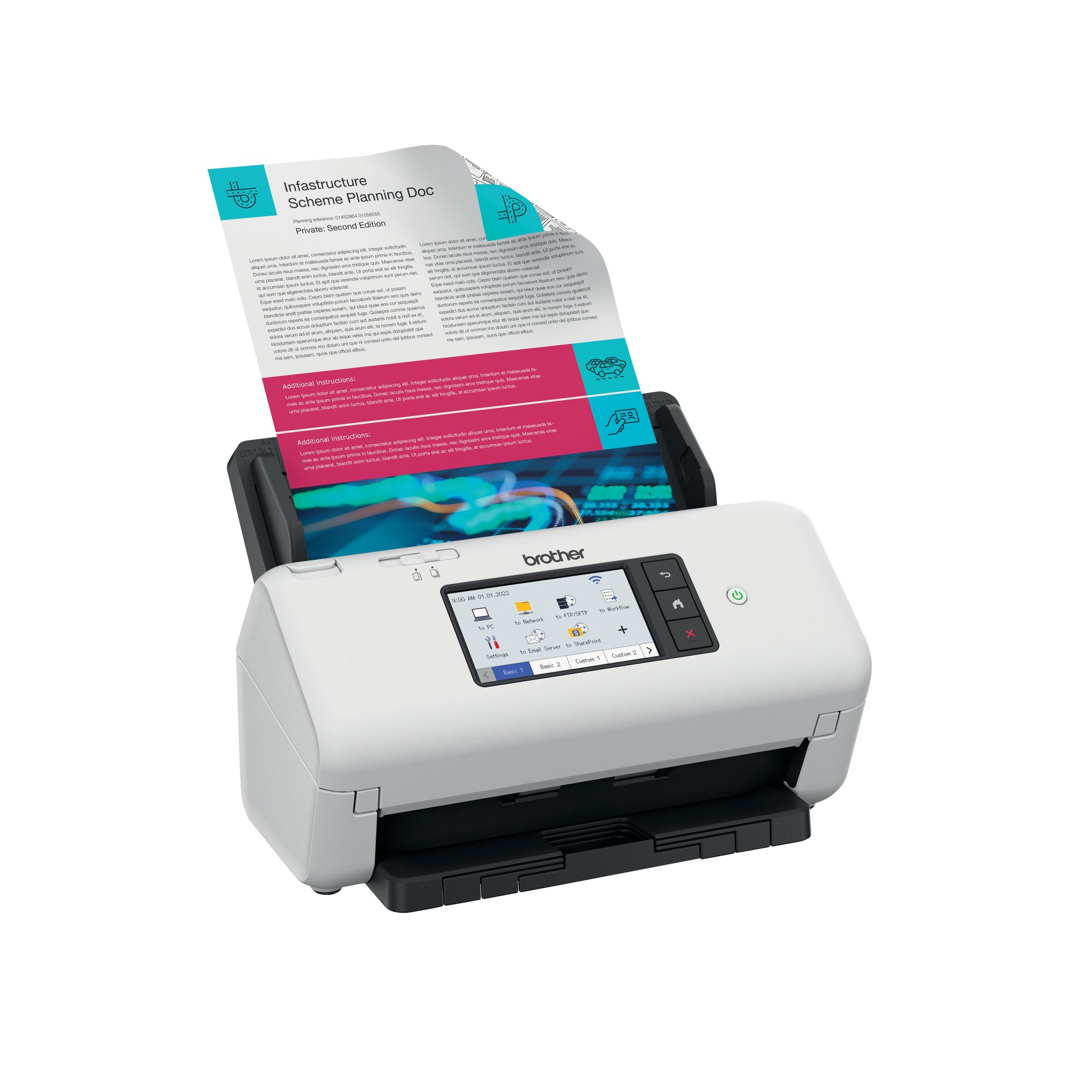 BROTHER ADS-4700W DSKTOP DOC SCANNER