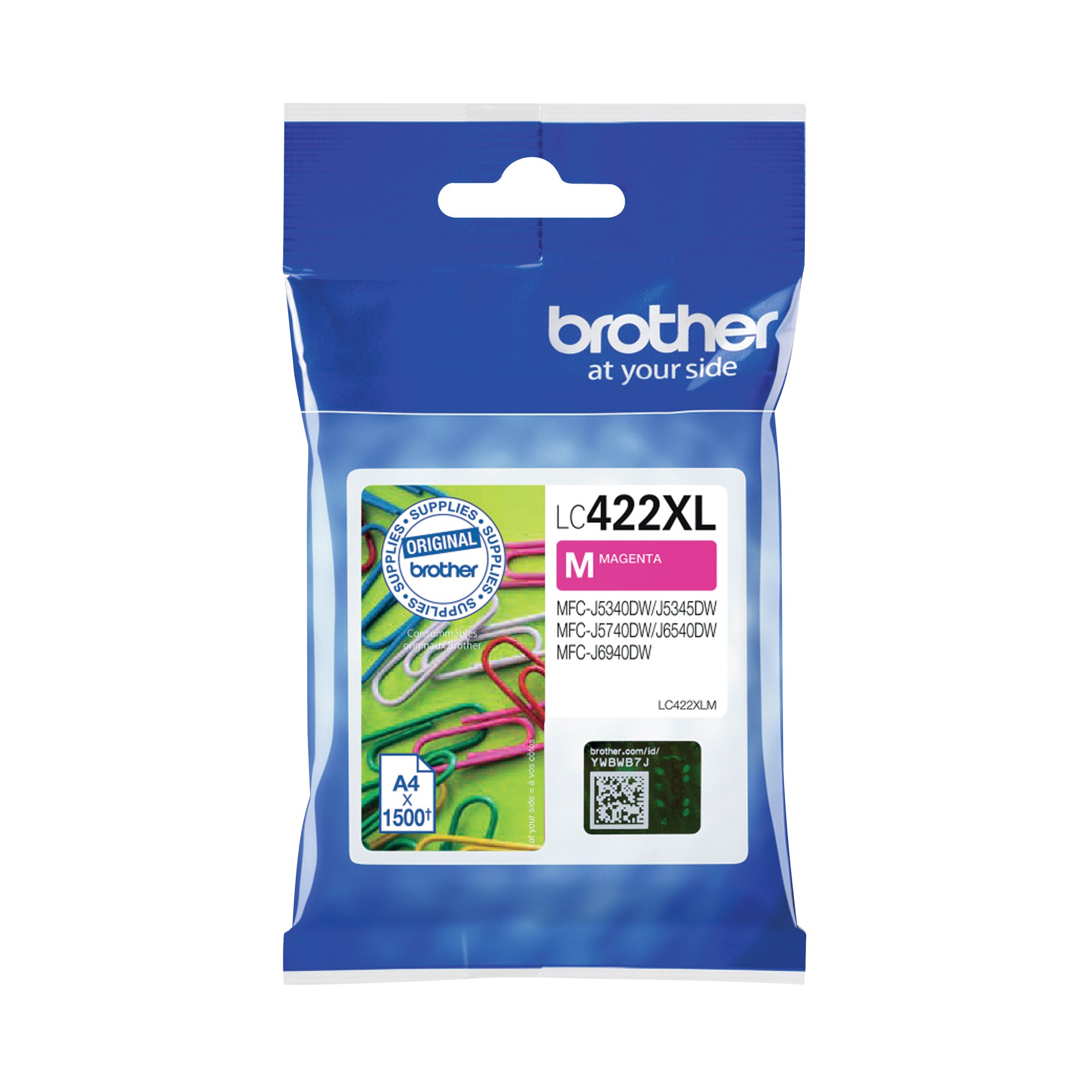 BROTHER LC422XLM INK CART HIGH YIELD