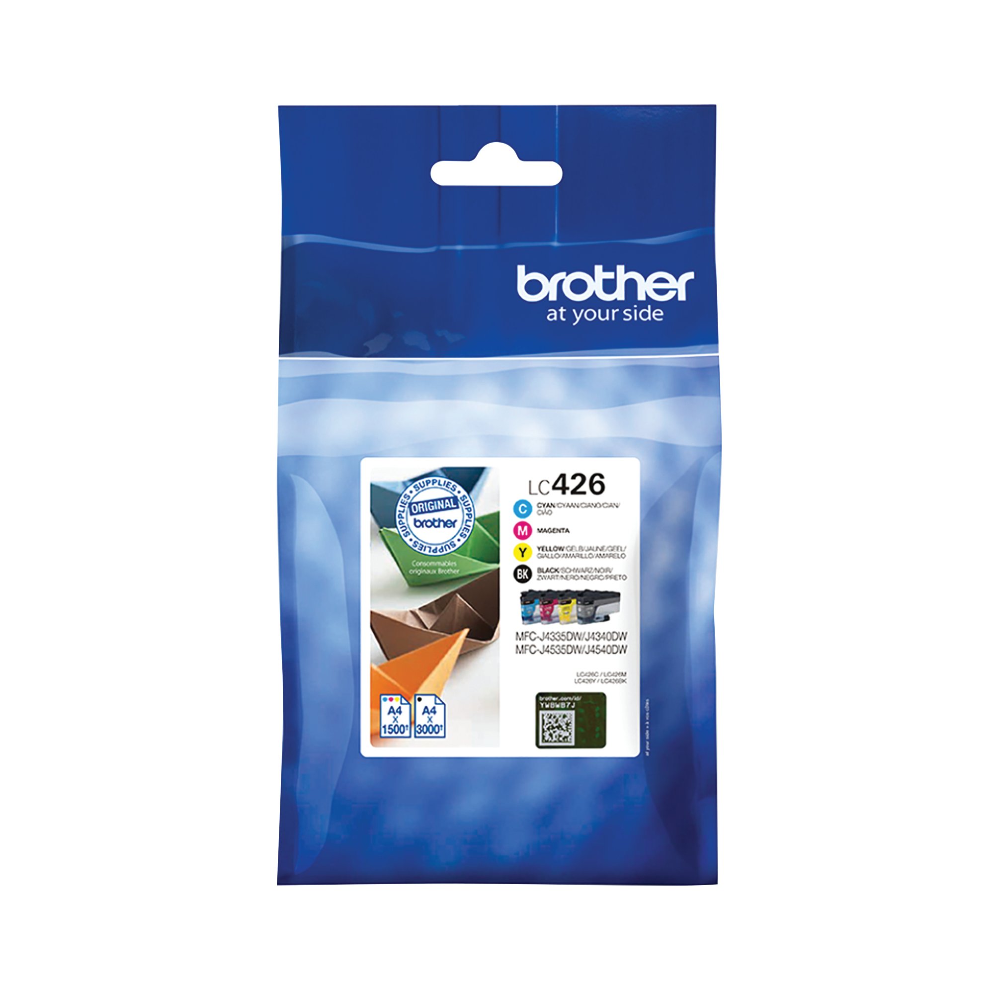 BROTHER LC426 INK CART MPK CMYK