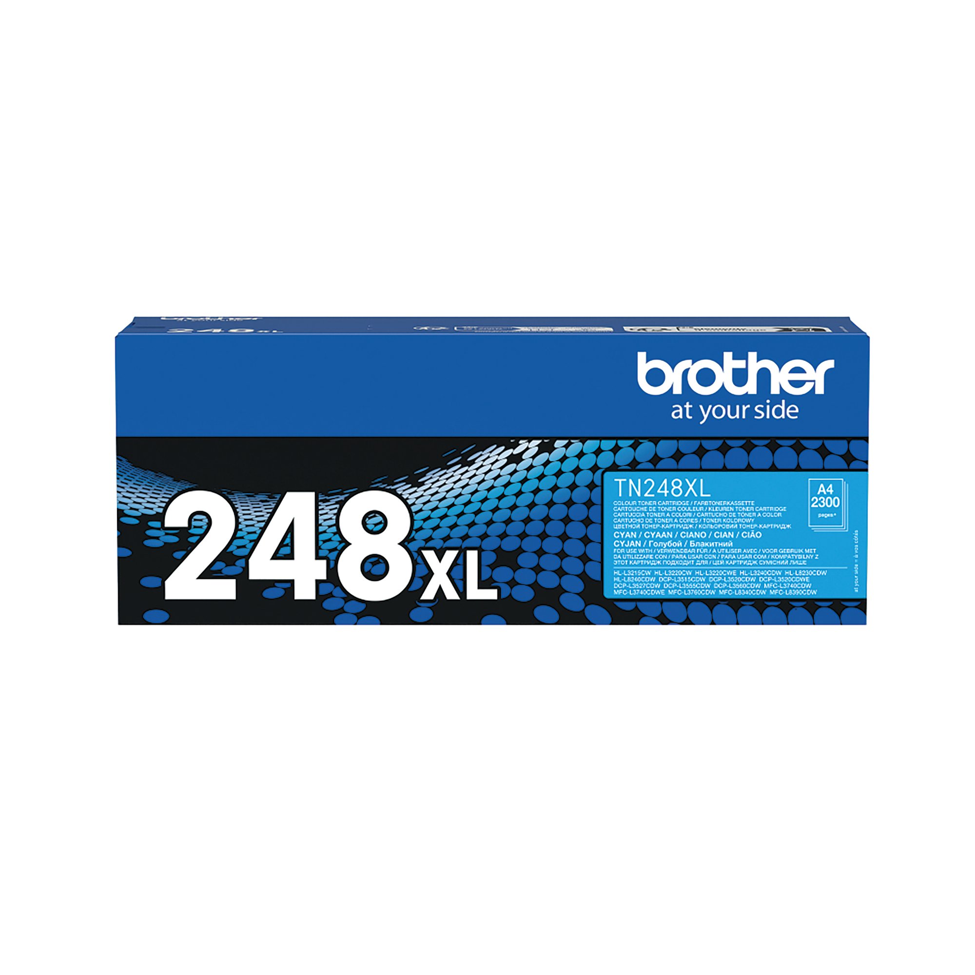 BROTHER TN248XLC TONER CART HY CYAN