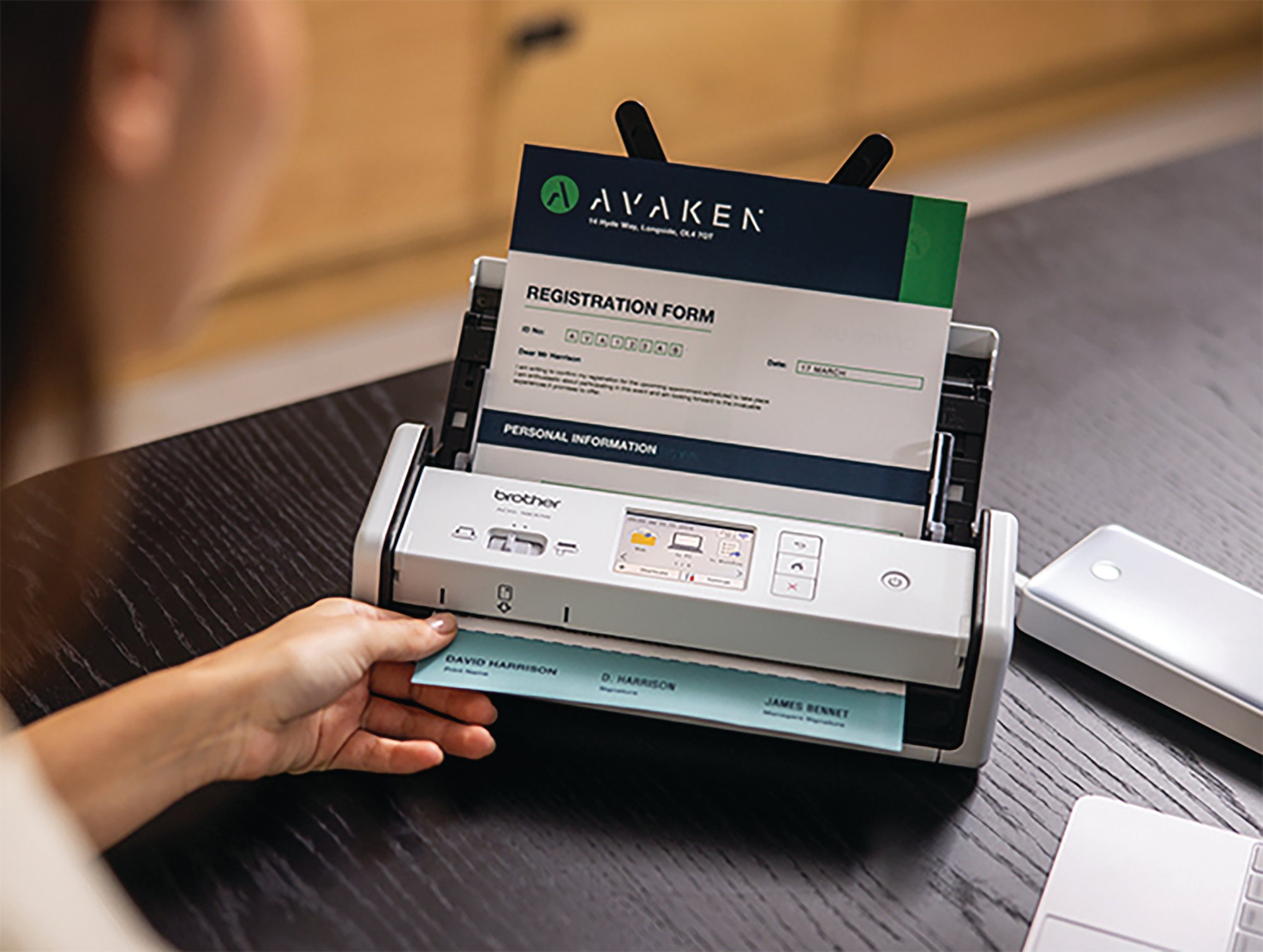 BROTHER ADS-1800W PORTABLE SCANNER