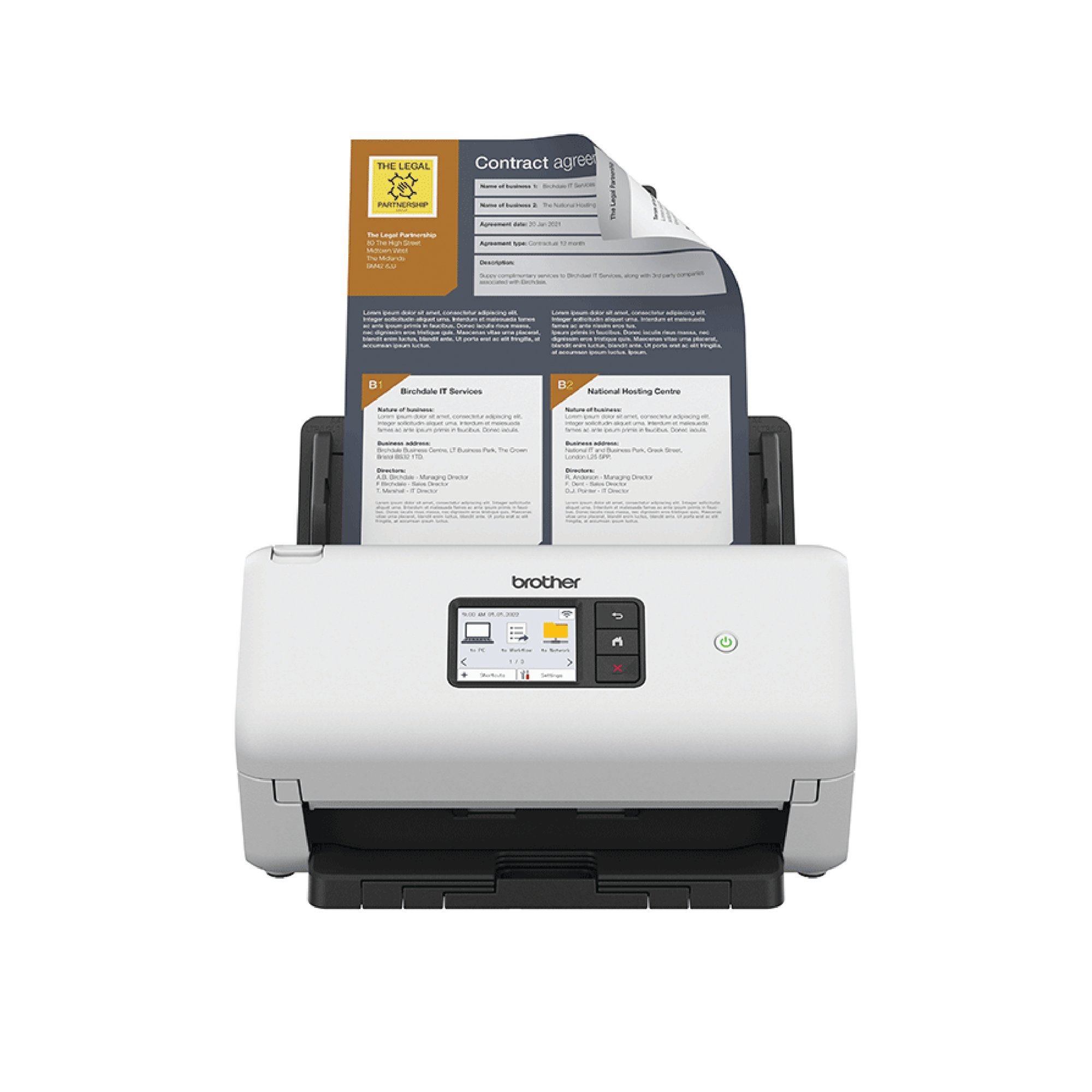 ADS4550W DESKTOP DOCUMENT SCANNER
