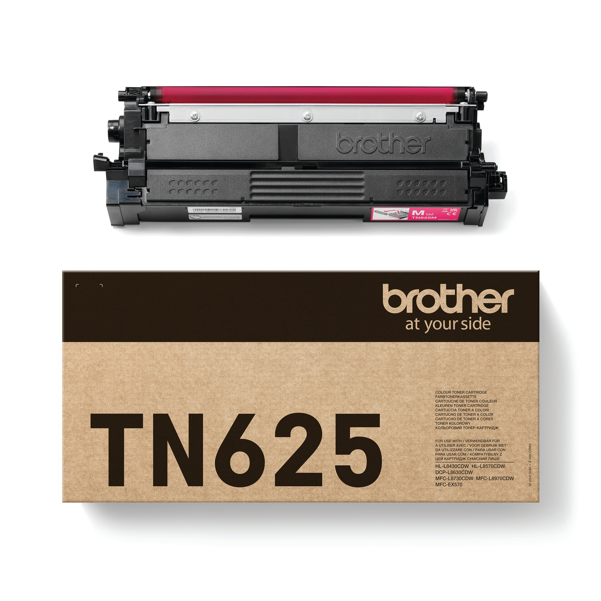 BROTHER TN625 TONER CART MAGENTA