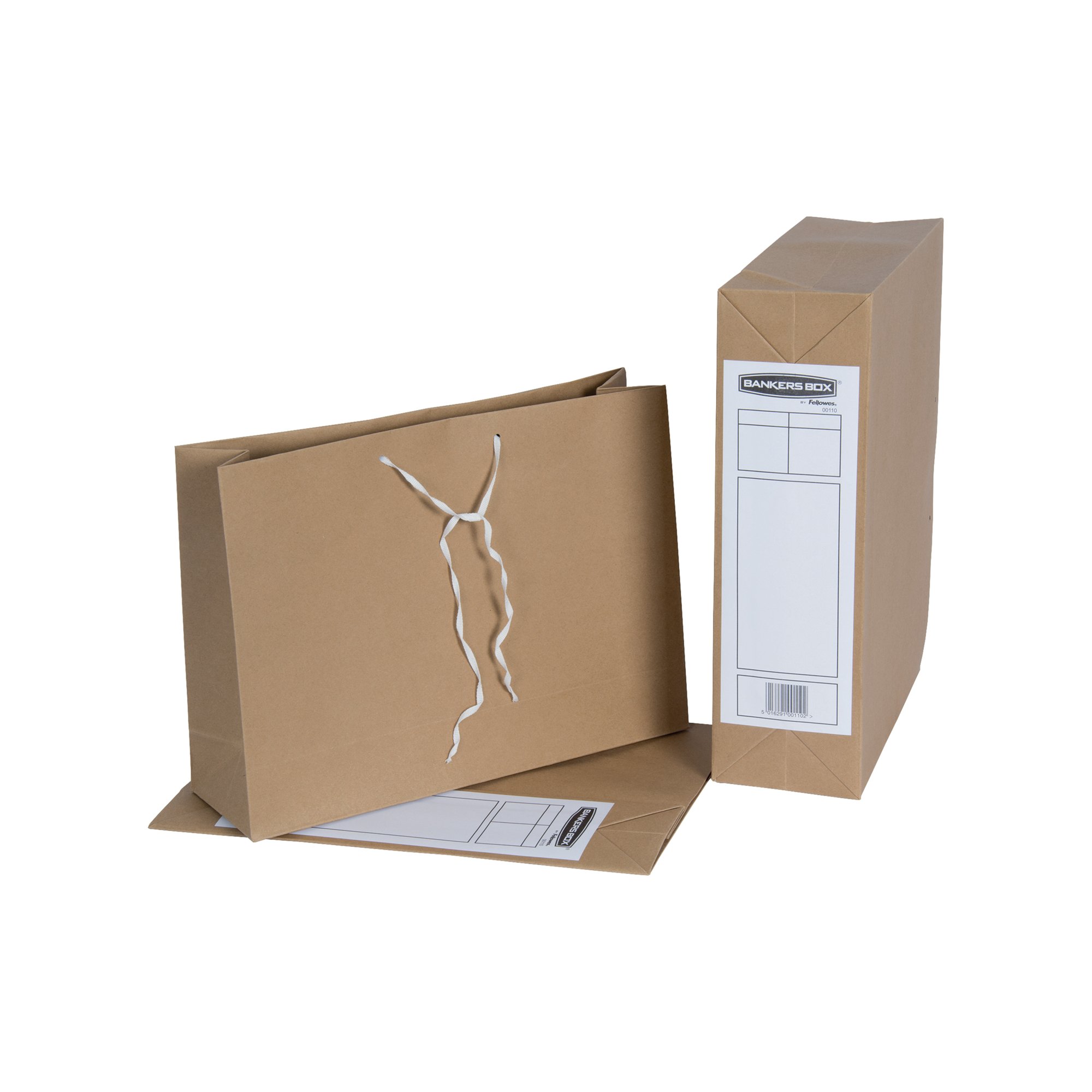BANKERS BOX STORAGE BAG MANILLA PK25