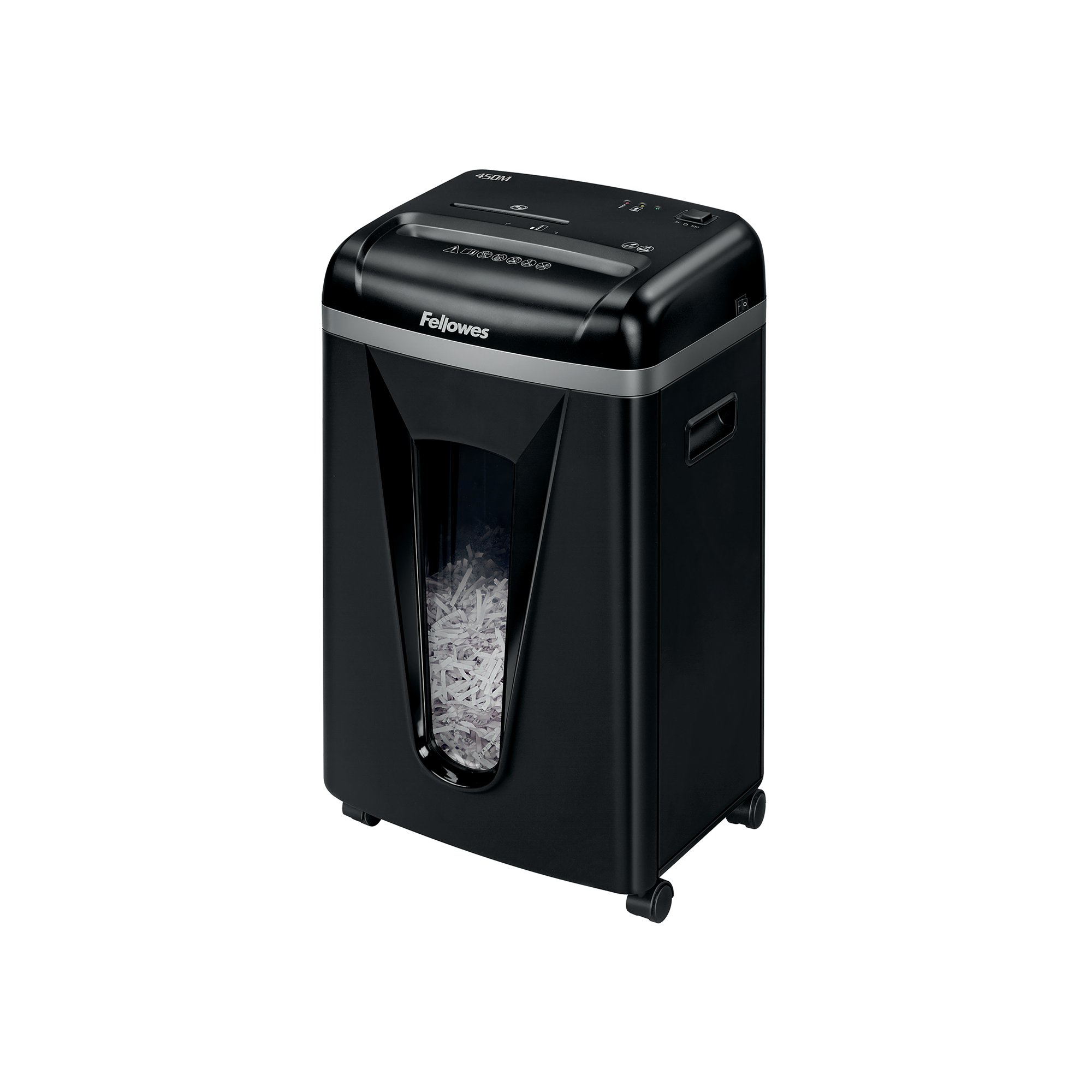FELLOWES 450M MICRO-CUT SHRD BLACK