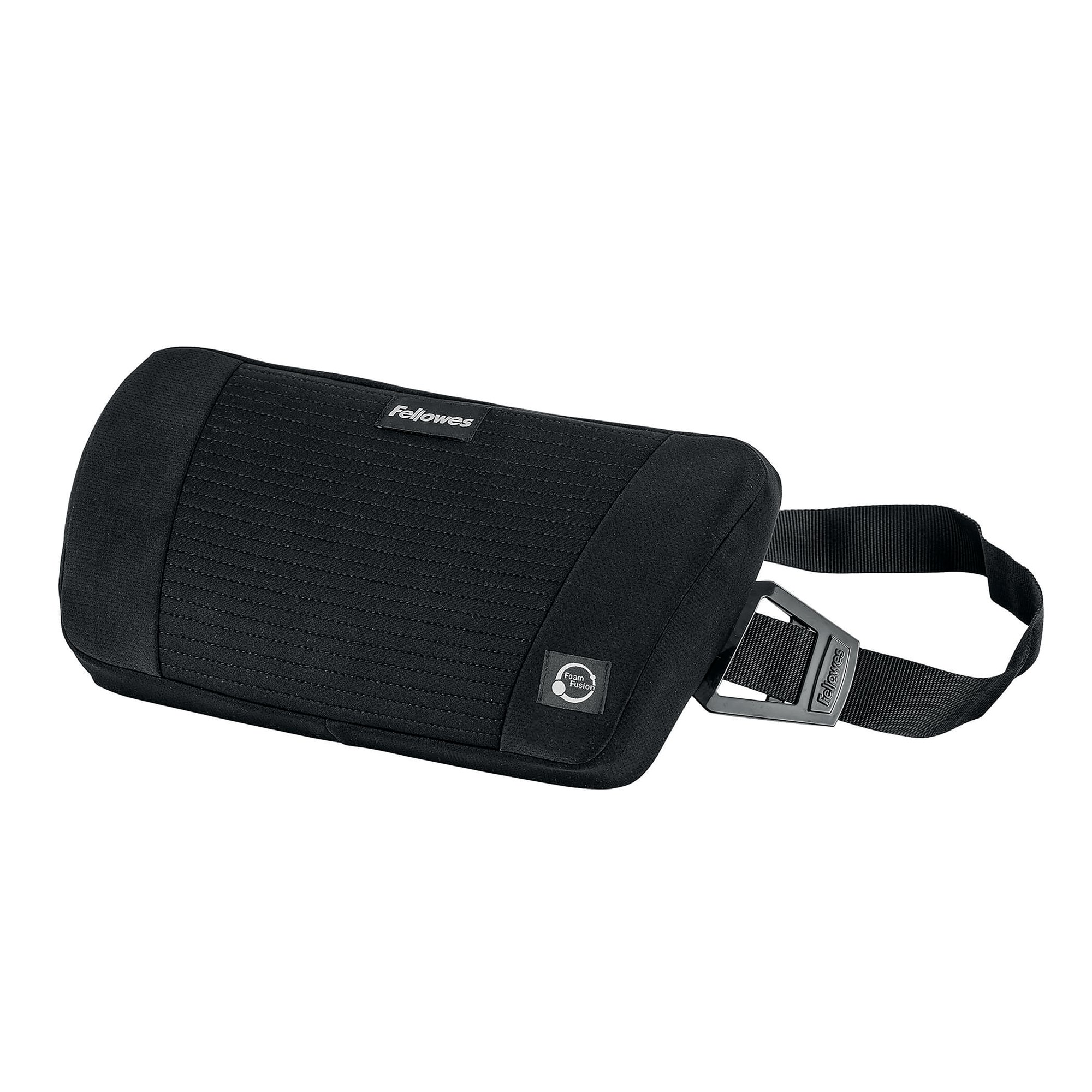 FELLOWES PLUSTOUCH BACK SUPPORT BLK