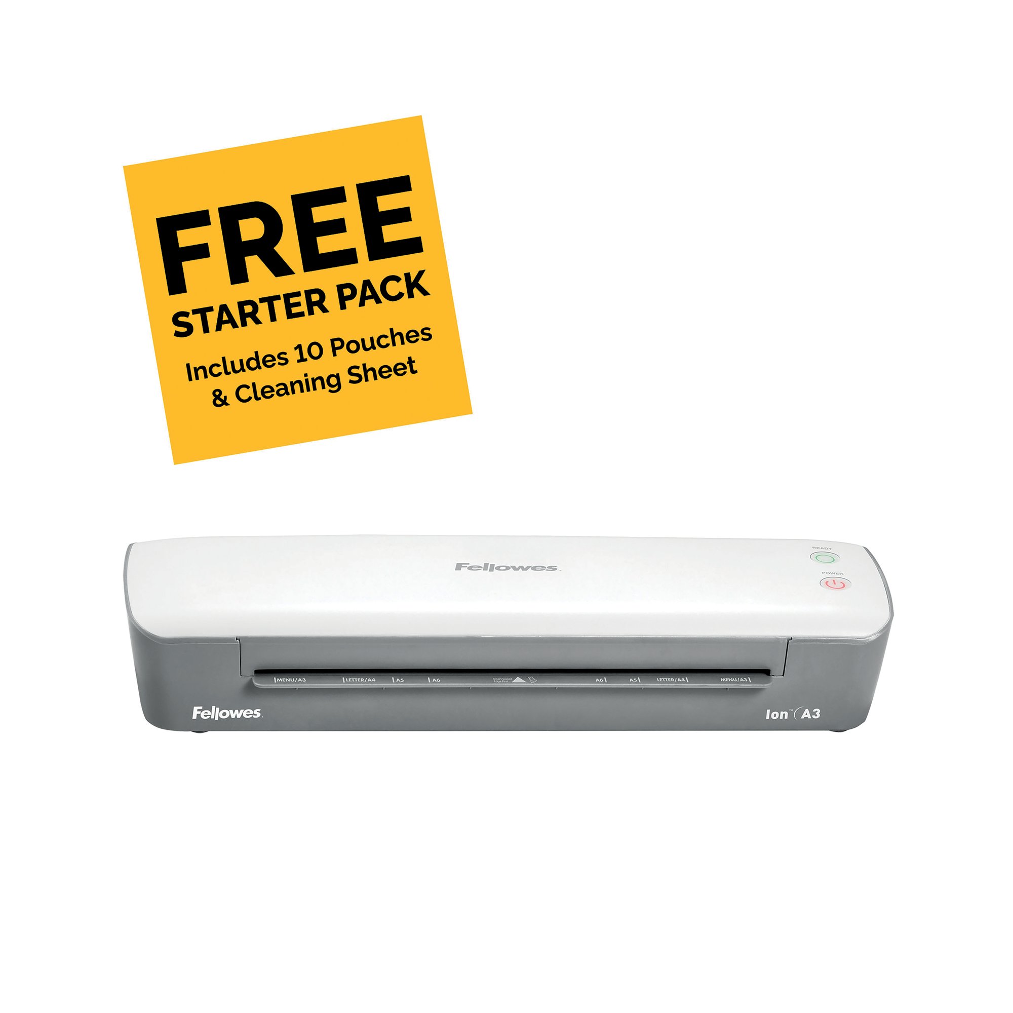 FELLOWES ION LAMINATOR A3 WHITE/GREY