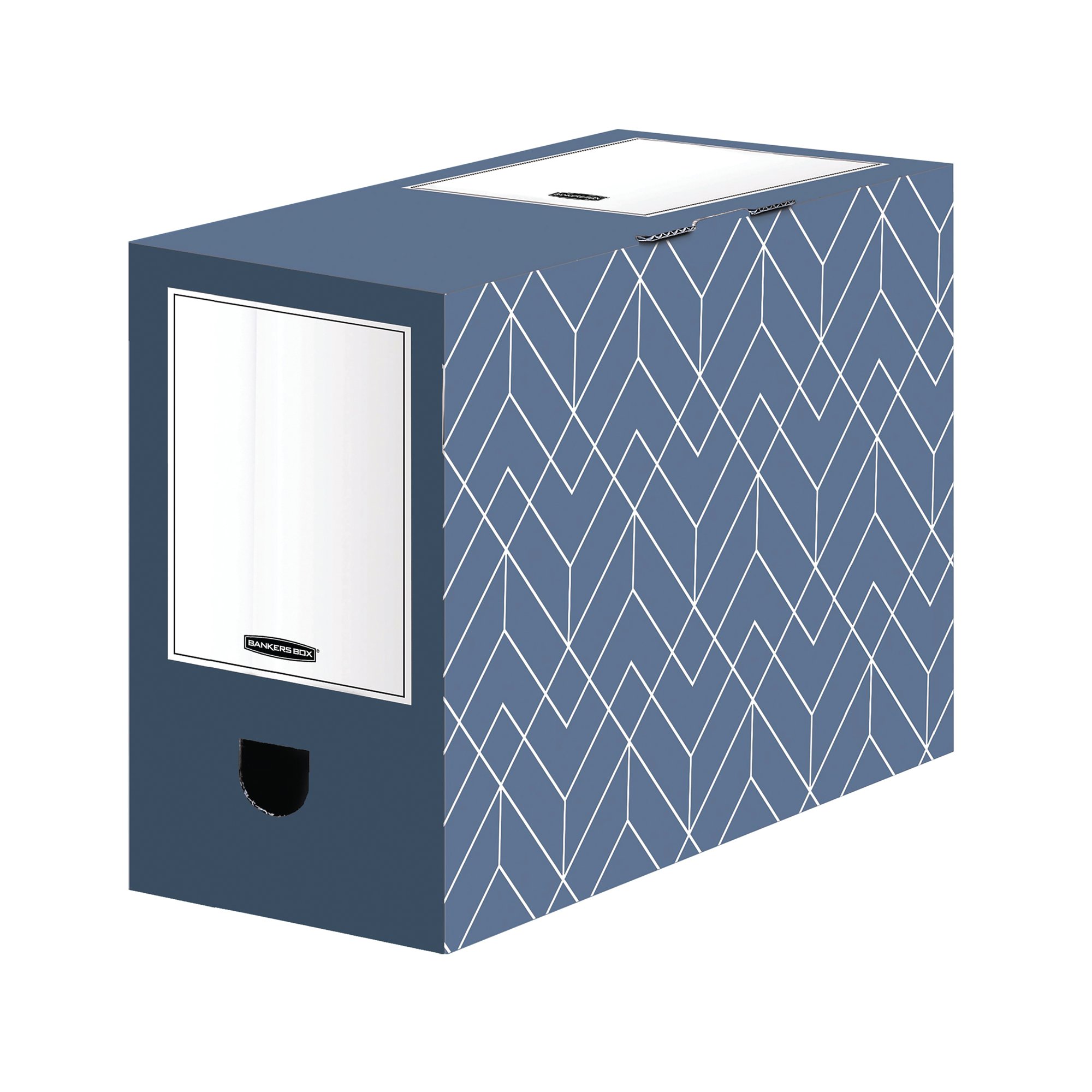 BANKERS BOX DECOR TFR FILE BLUE PK5