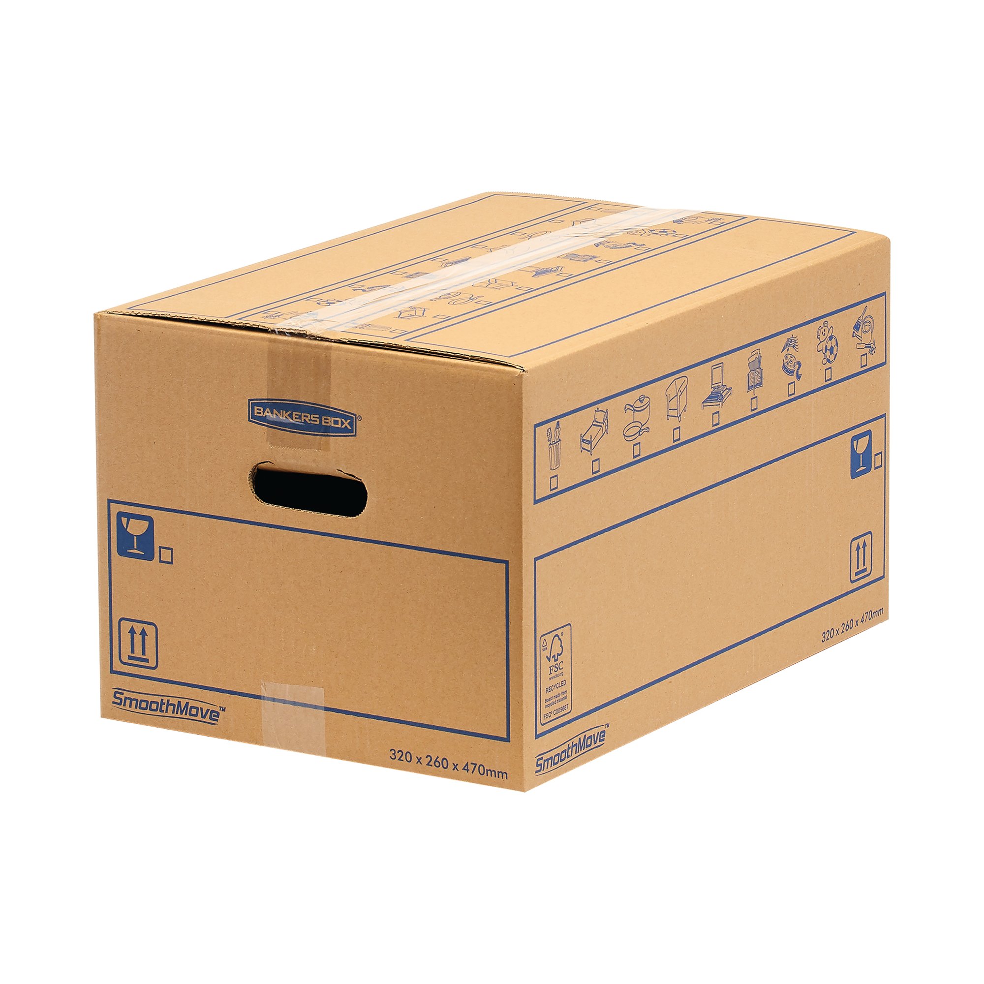 SMOOTHMOVE EVERYDAY MOVING BOX PK10