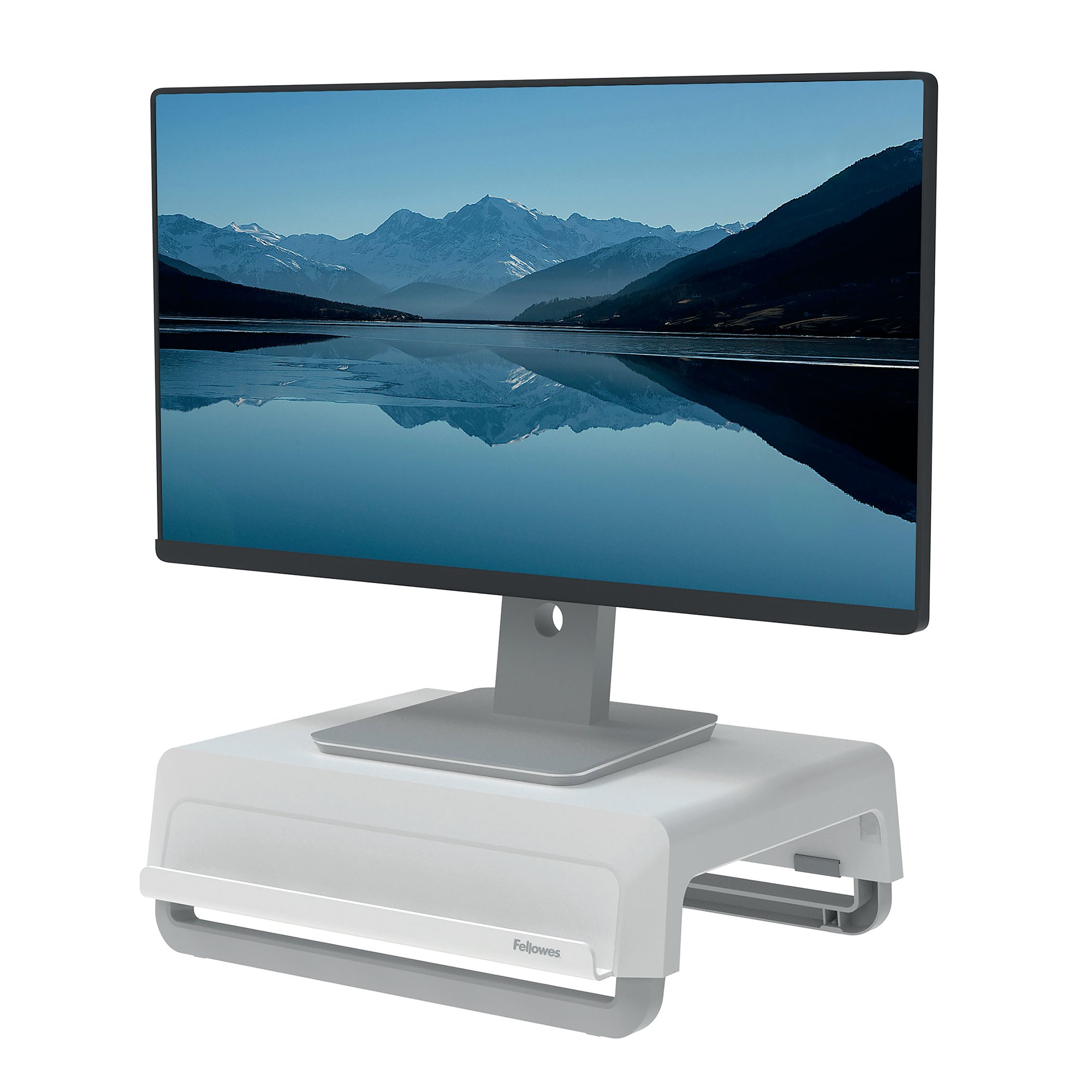 FELLOWES BREYTA MONITOR STAND WHITE