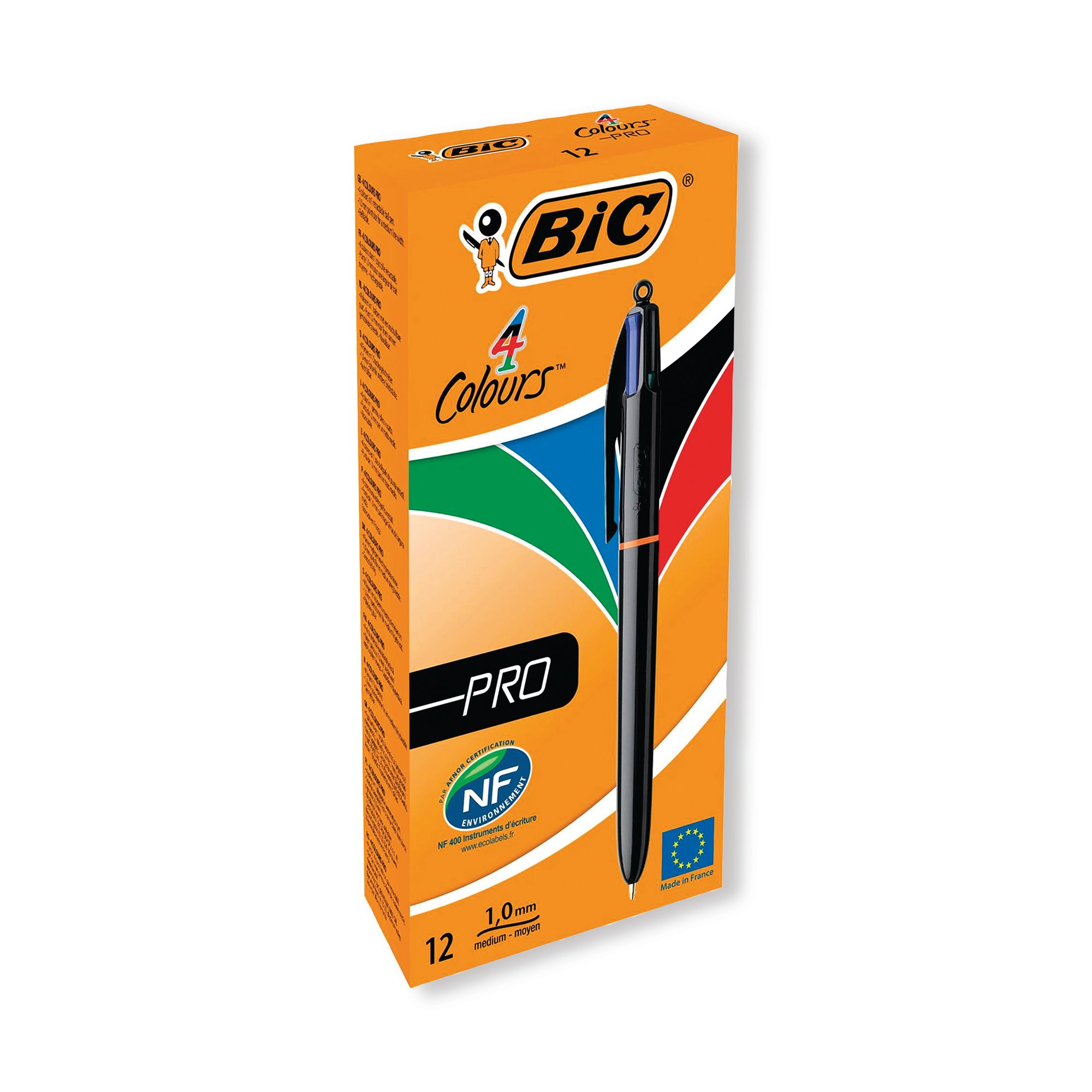 BIC 4 COLOURS PRO ASST 902129 PK12
