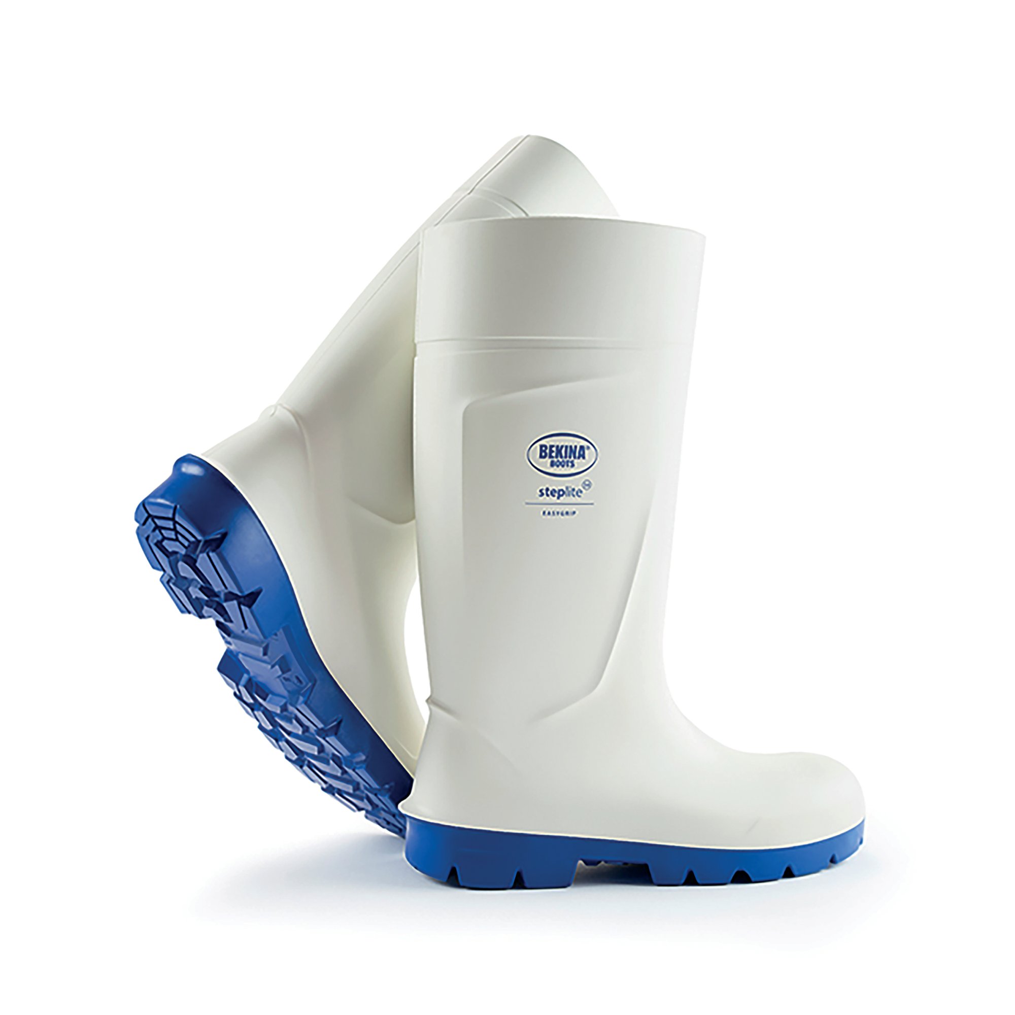 STEPLITE EASYGRIP BOOTS 1PR WHT 3.5