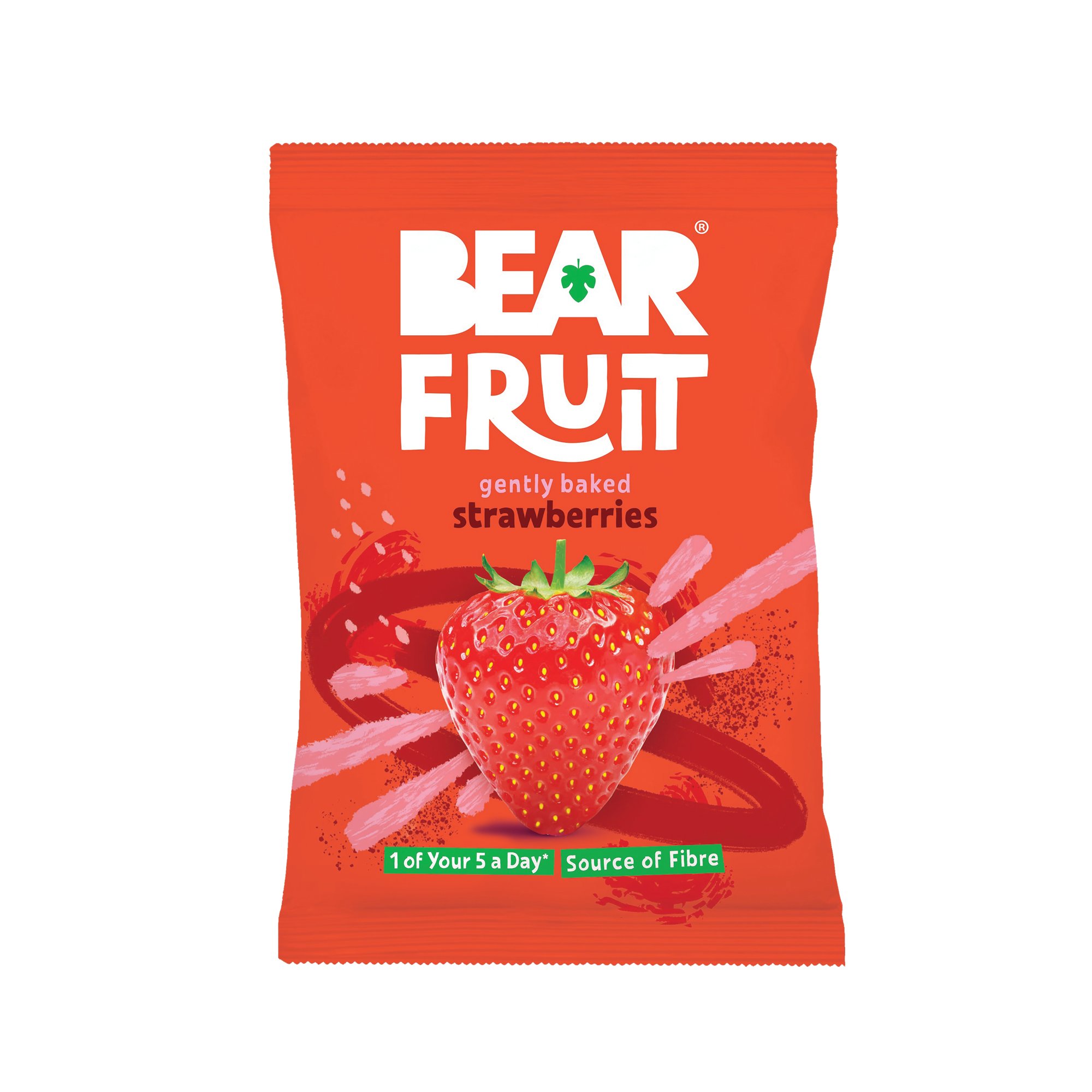 BEAR FRUIT BAKED STRAWBERRY 35G PK14