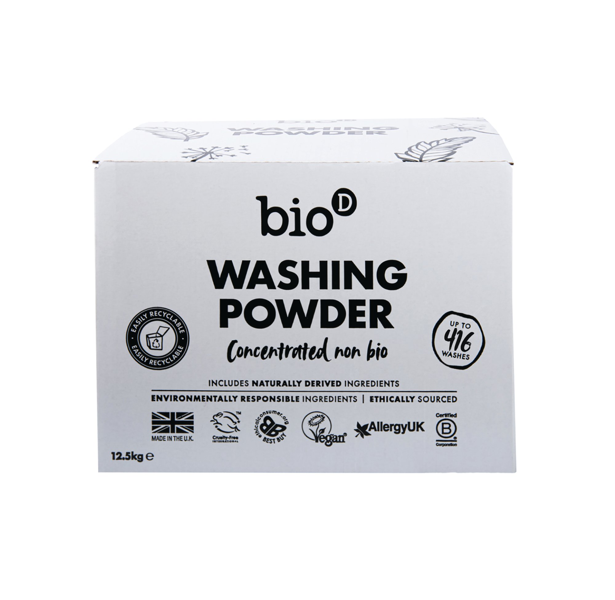 BIOD NON-BIO WAG POWD UNSCENT 12.5KG