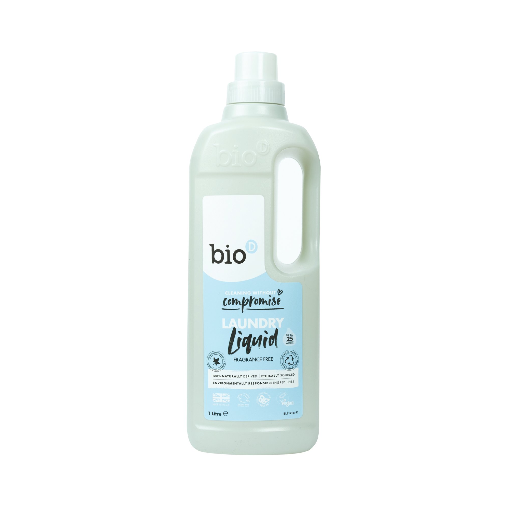 BIOD FRAGRANCE FREE LAUNDRY LIQ 1L